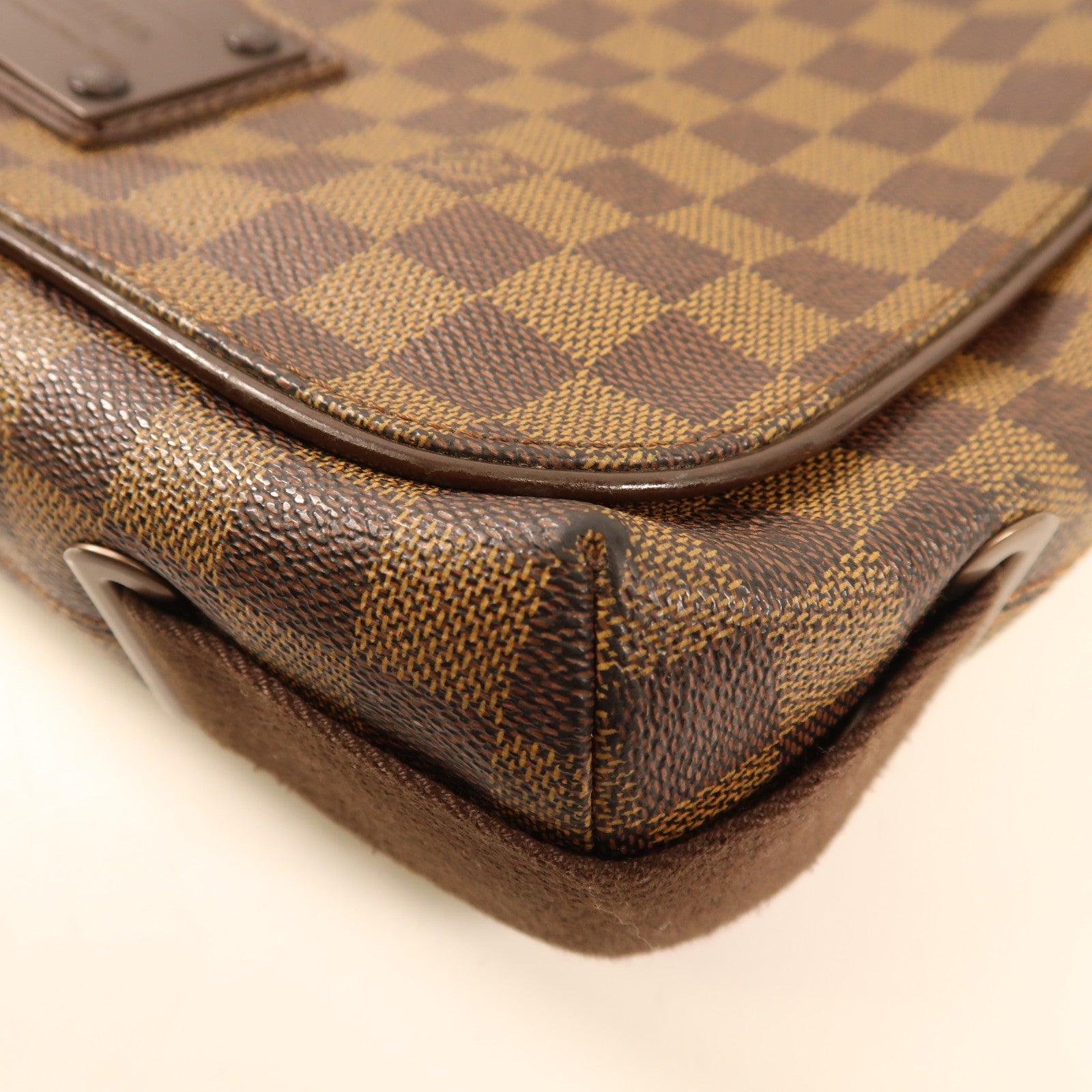 LOUIS VUITTON Damier Brooklyn MM肩背袋/斜挎包
