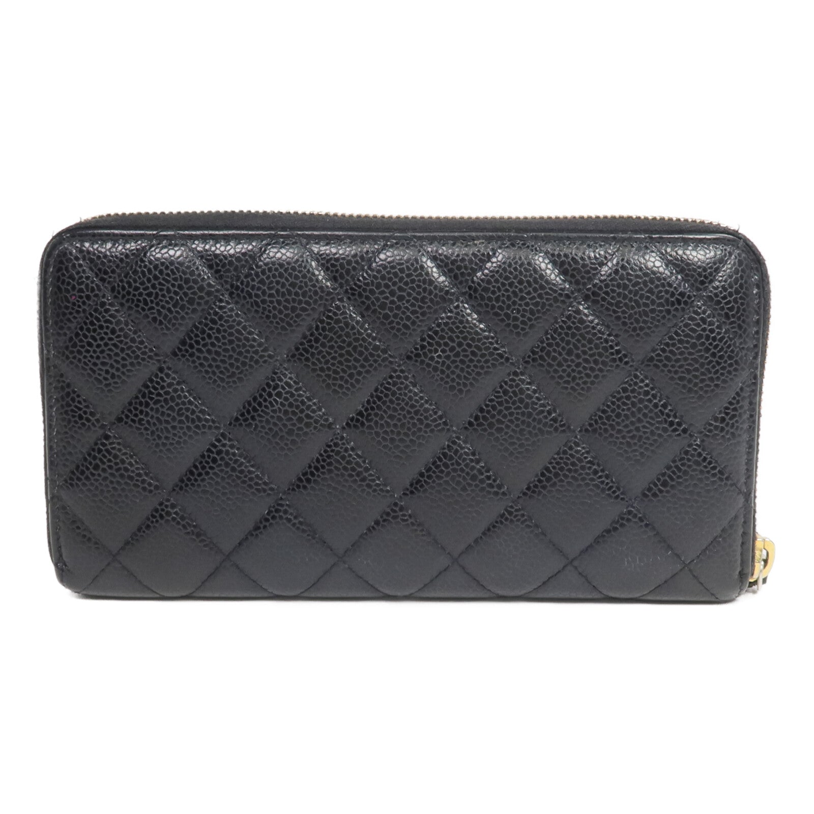 CHANEL 牛皮皮革Zipper Long Wallet長錢包