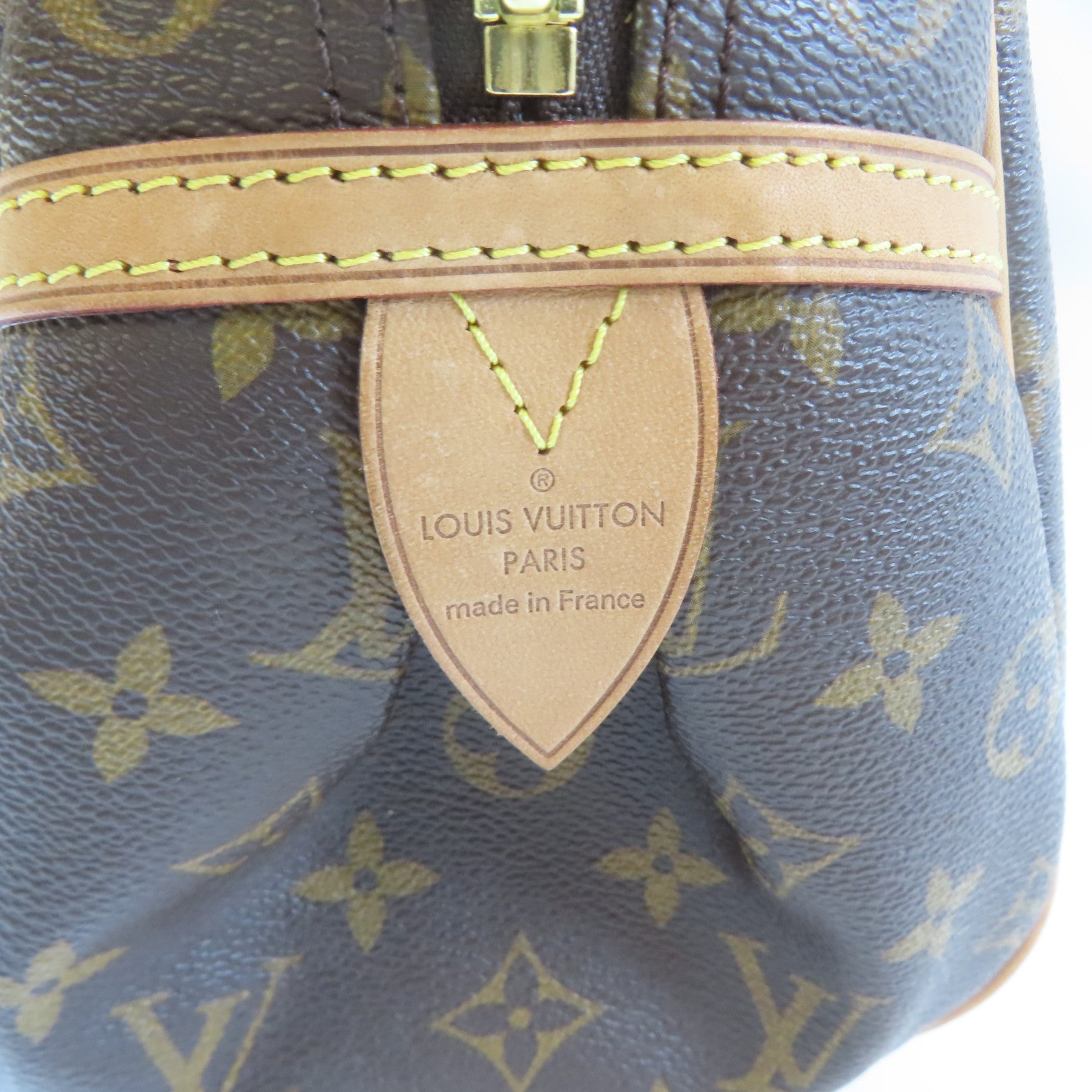 LOUIS VUITTON 【激減優惠】Monogram Montorgueil PM金扣手挽袋啡色