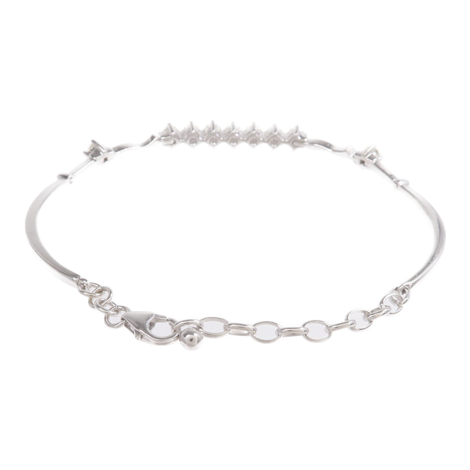 JEWELRY 18K白金Diamond Bracelet鑽石手鏈