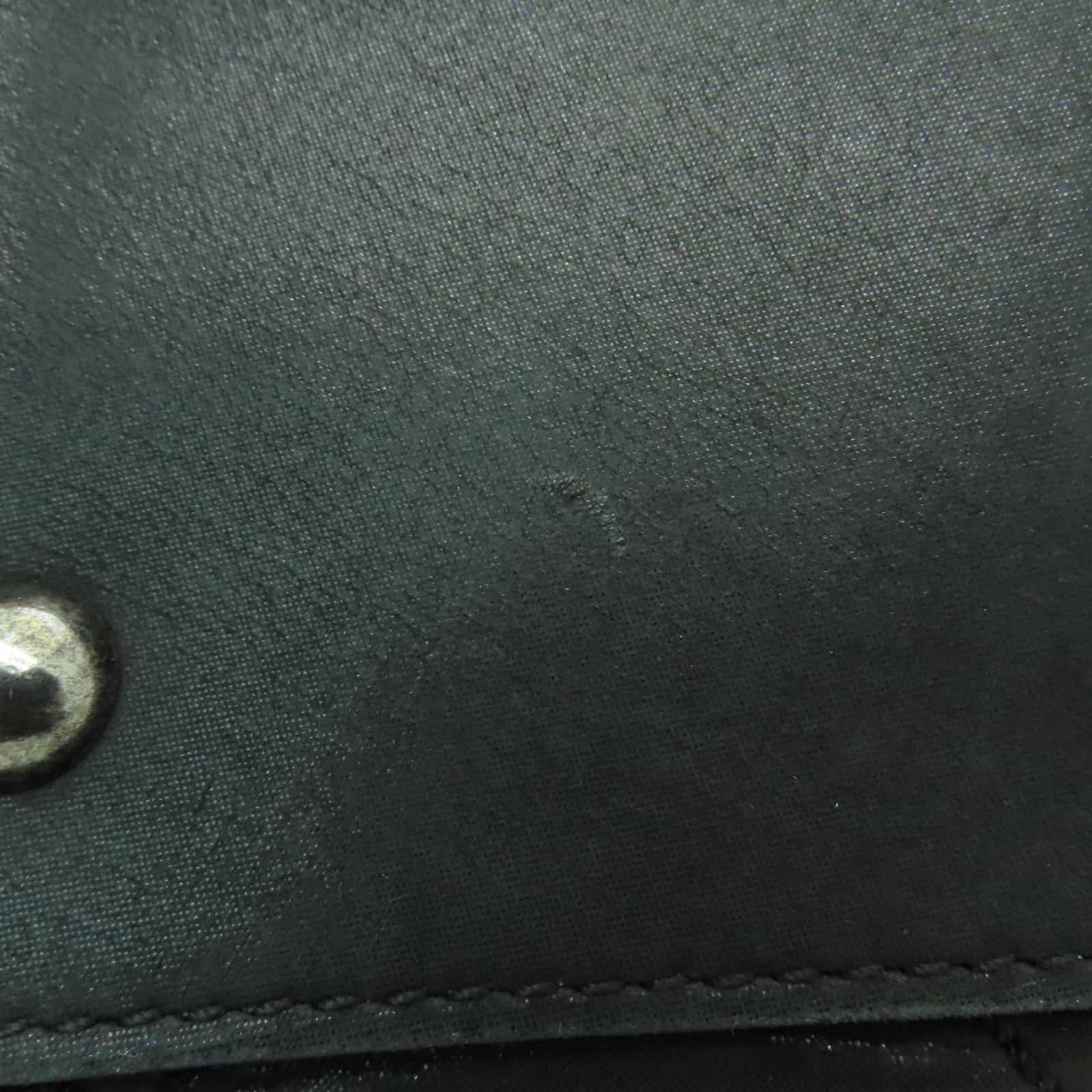 CHANEL 【激減優惠】菱格皮革2 Way Chain Shoulder銀扣手挽肩背兩用袋灰色