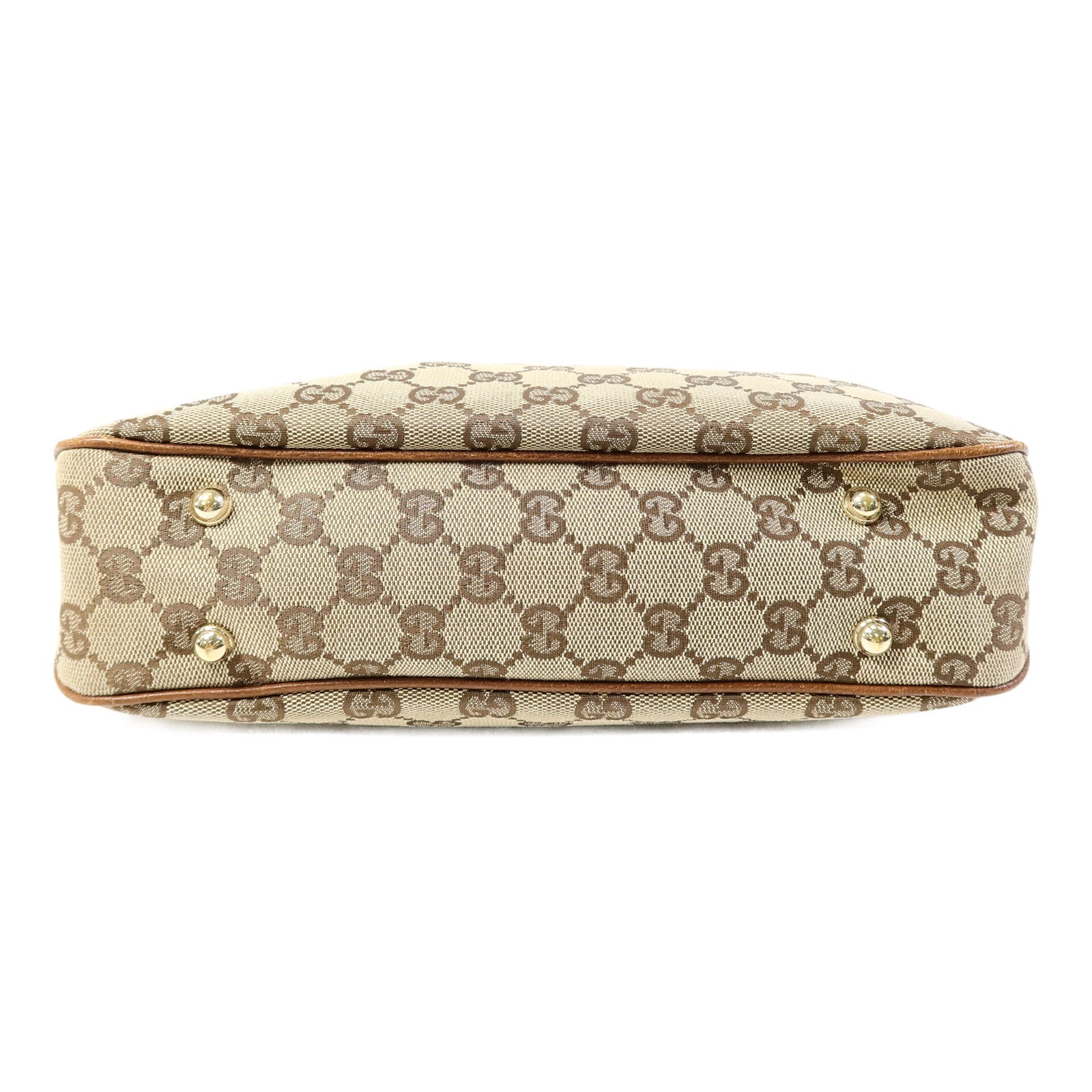 GUCCI GG帆布Bamboo Hand Bag手挽袋