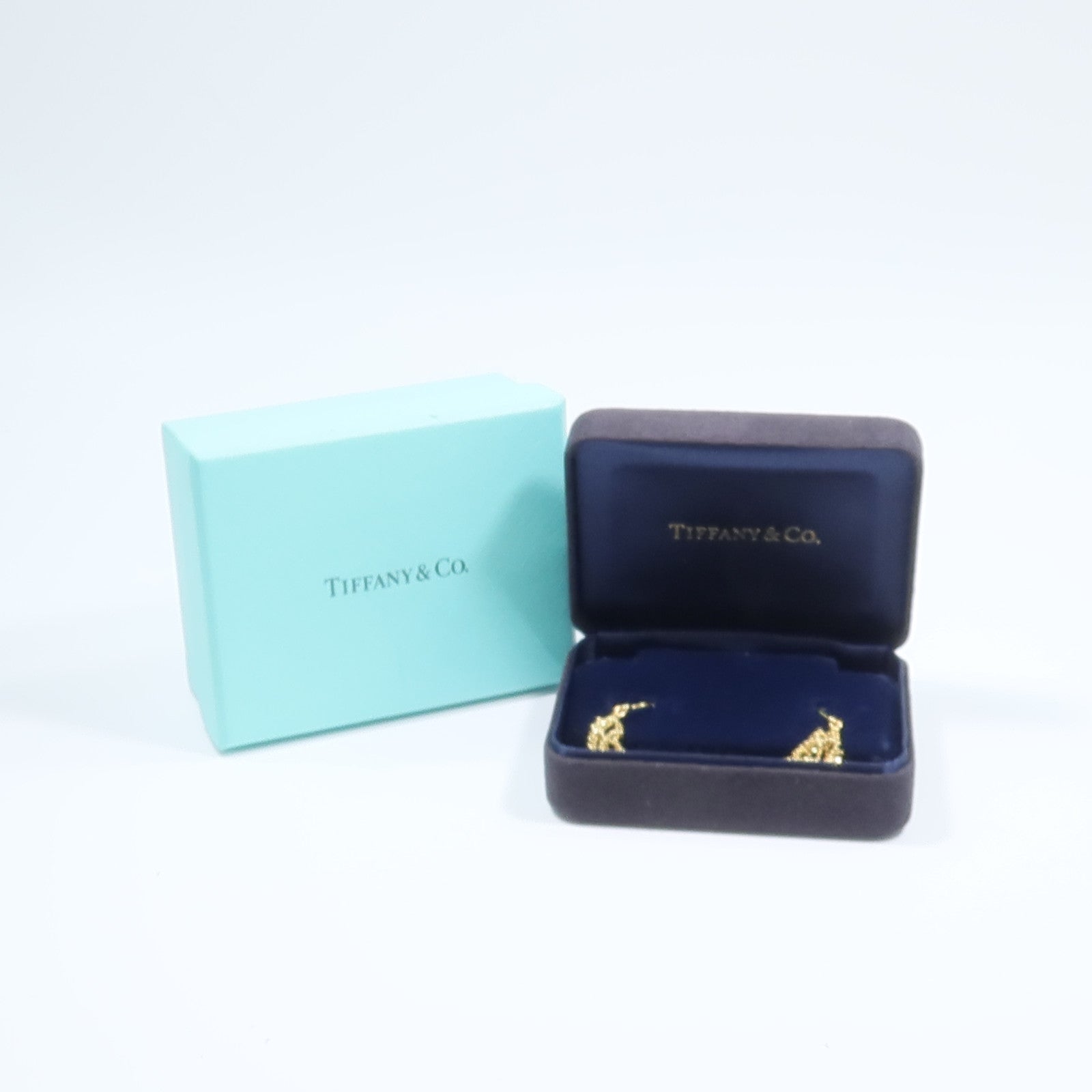 TIFFANY＆CO 18K黃金Earrings耳環