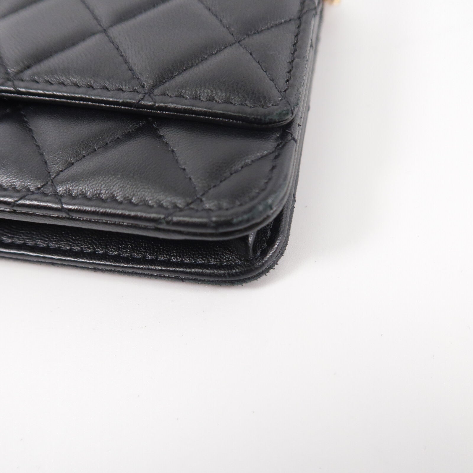 CHANEL 羊皮皮革Trendy CC WOC Wallet On Chain鏈帶肩背袋