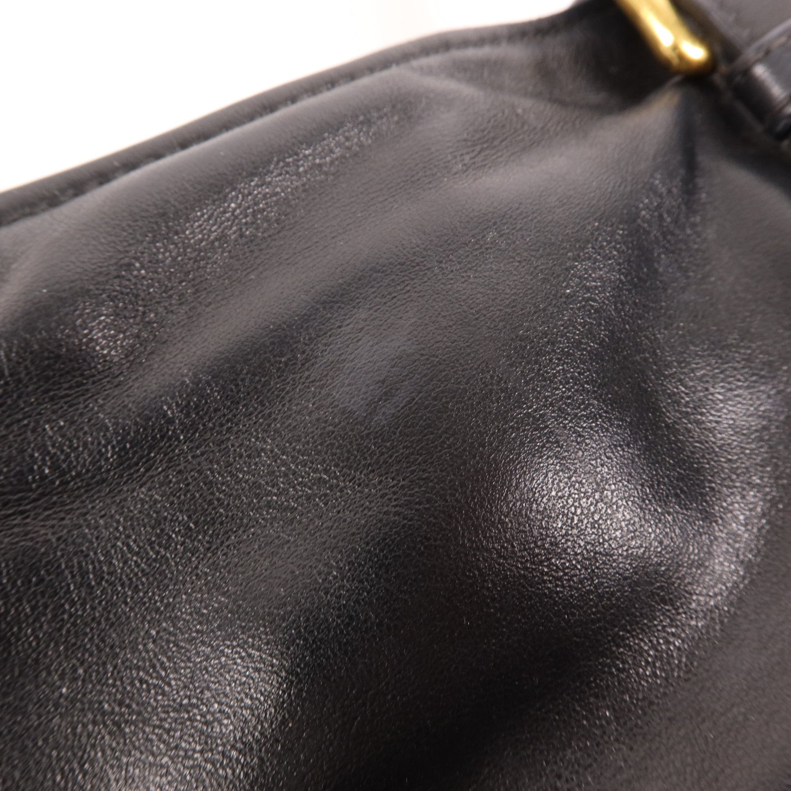 Miu Miu 羊皮皮革Tote Bag金扣肩背袋