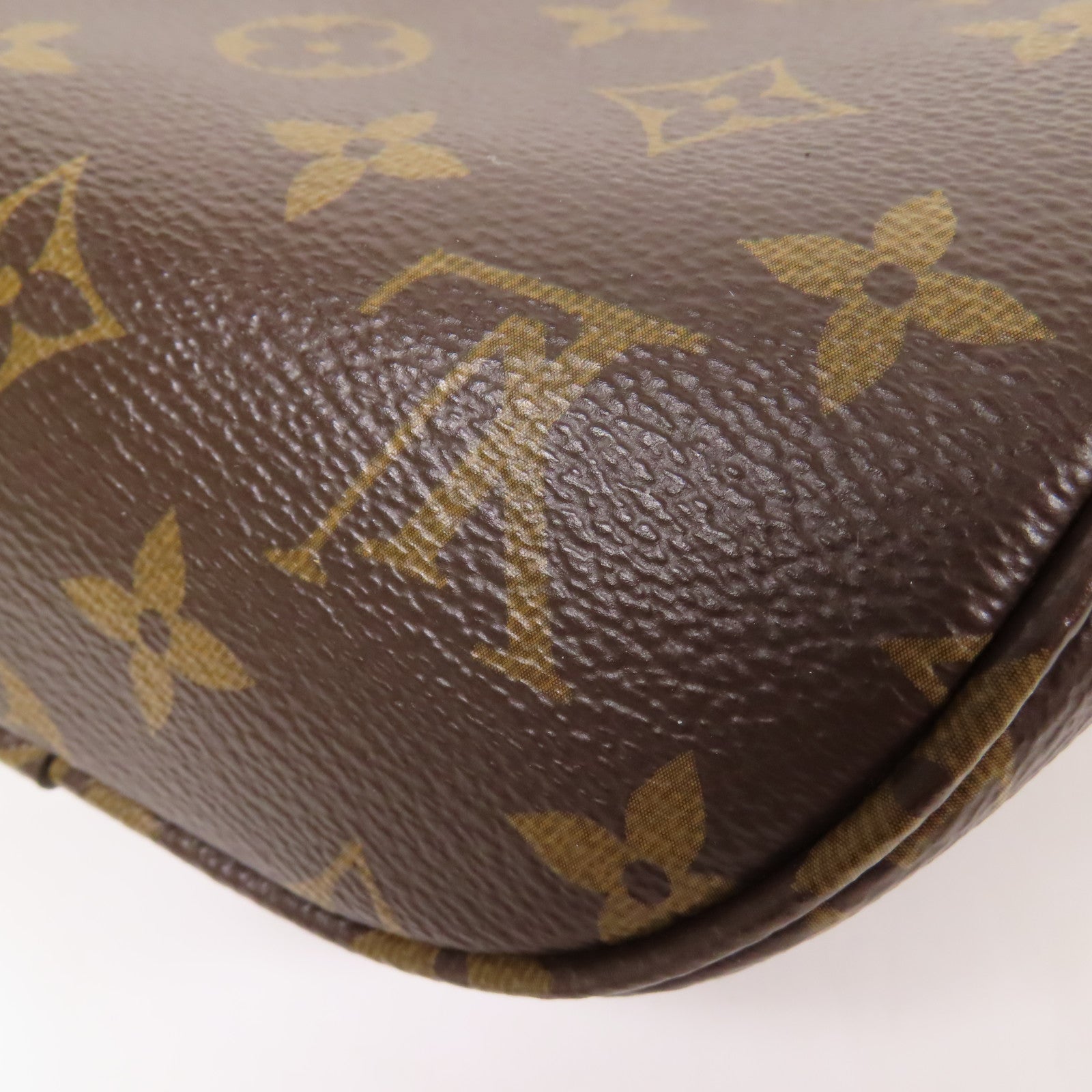 LOUIS VUITTON Monogram Mini Bumbag金扣手挽肩背兩用袋棕色