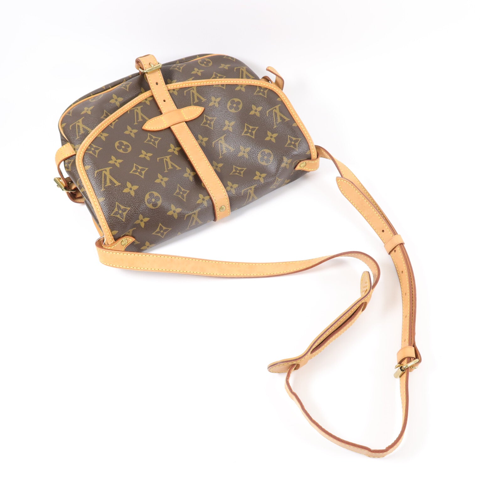 LOUIS VUITTON Monogram Saumur 30肩背袋