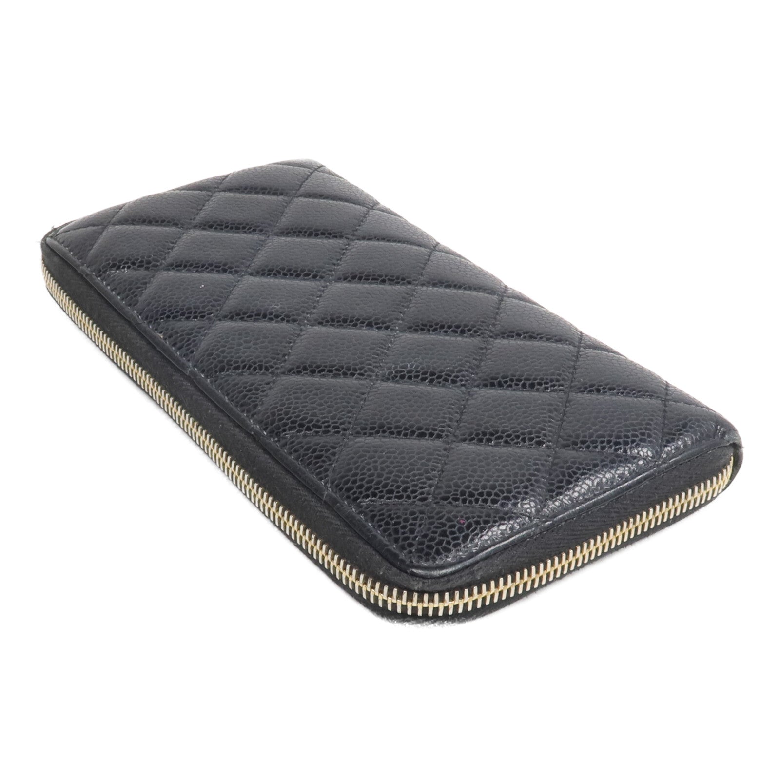 CHANEL 牛皮皮革Zipper Long Wallet長錢包