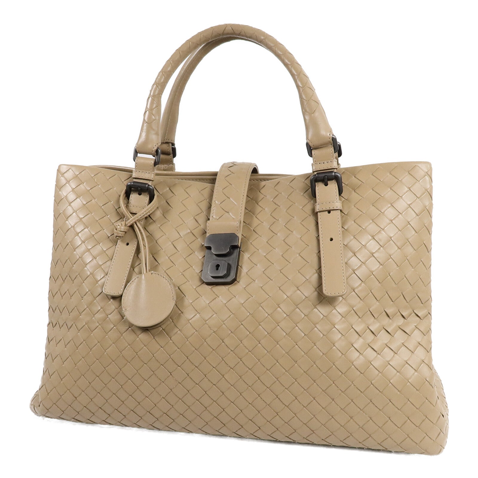 BOTTEGA VENETA 羊皮皮革Roma Medium手挽袋