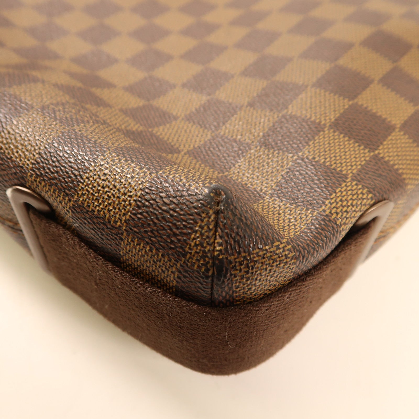 LOUIS VUITTON Damier Brooklyn MM肩背袋/斜挎包