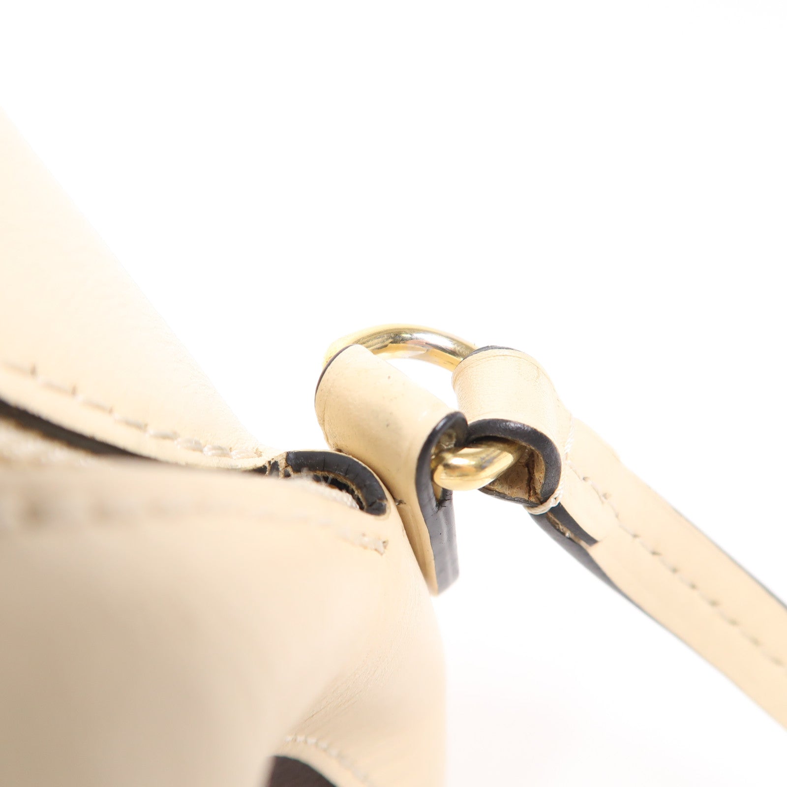 LOUIS VUITTON Monogram Saintonge金扣手挽肩背兩用袋