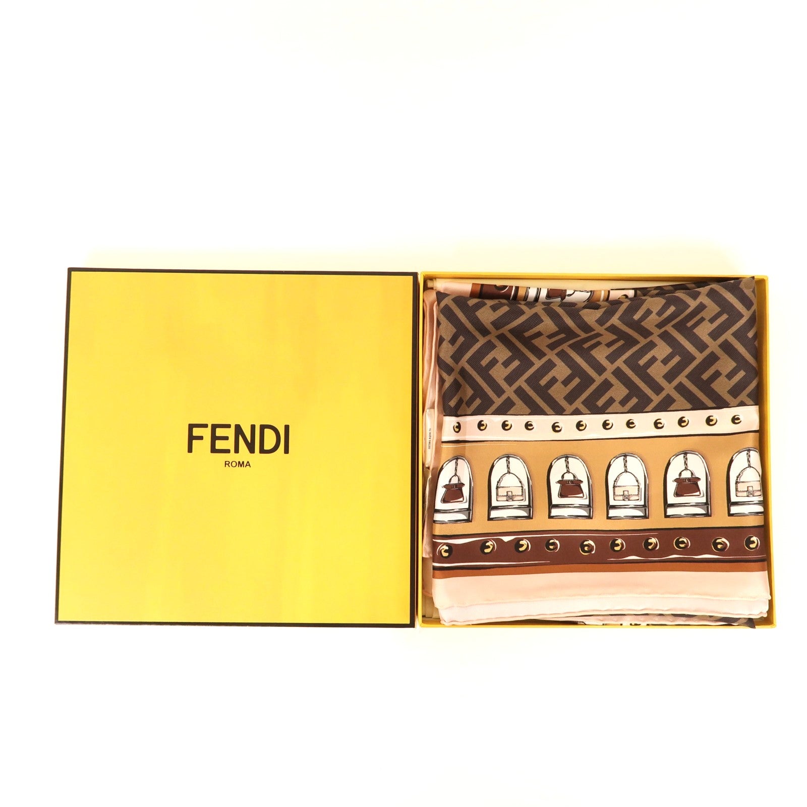 FENDI 絲質Scarf絲巾