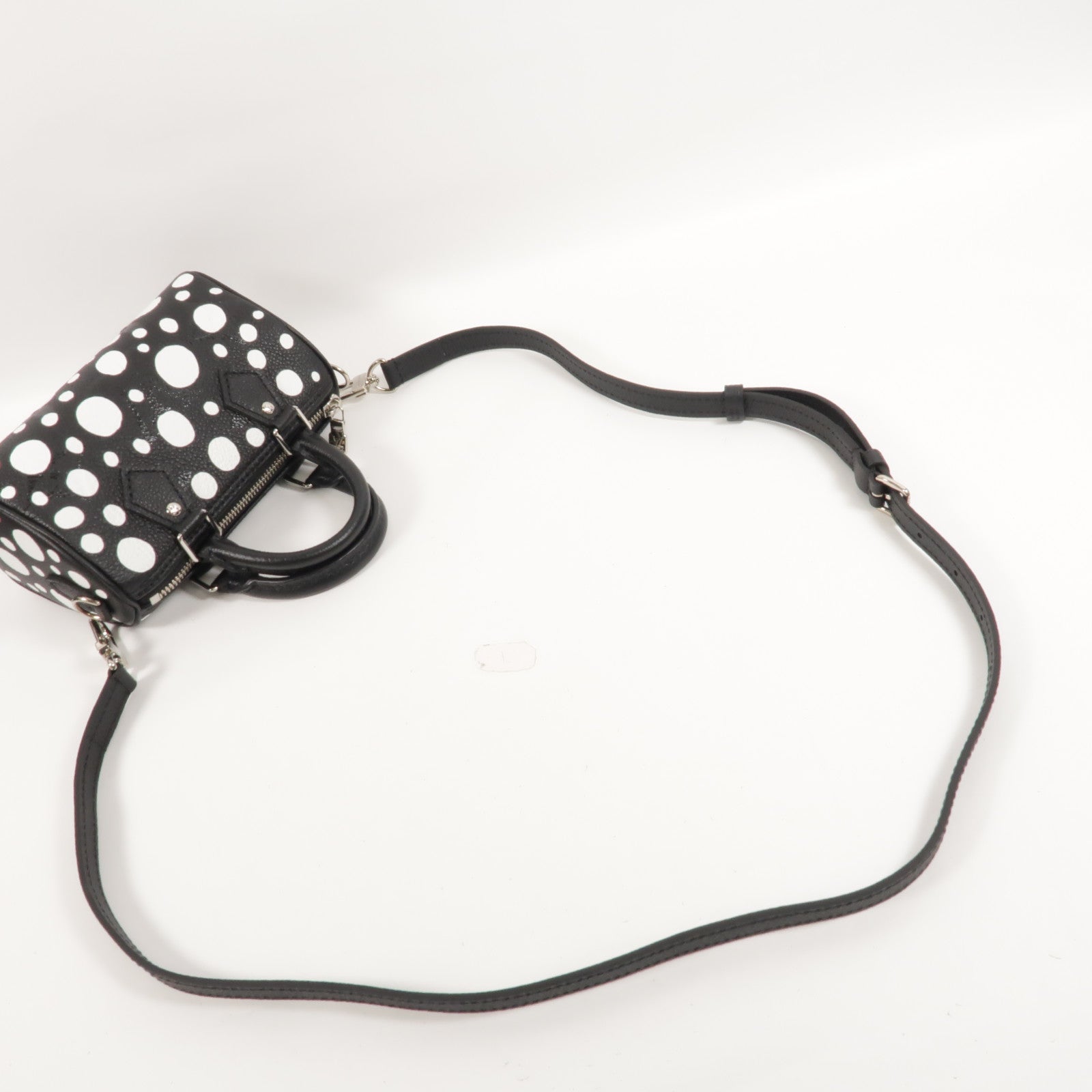 LOUIS VUITTON Monogram Empreinte LV x YK Nano Speedy手挽肩背兩用袋