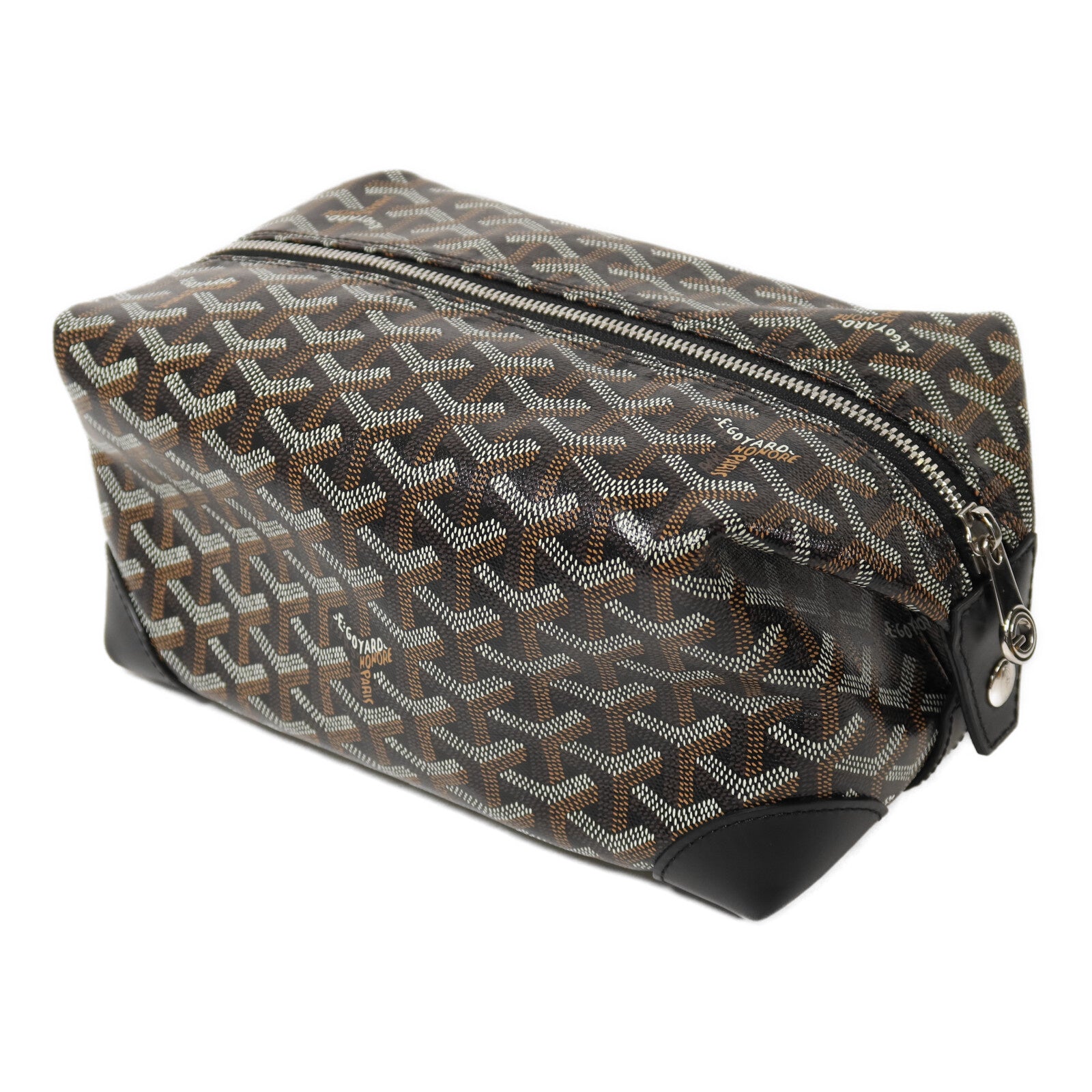 GOYARD 塗層帆布Goyard Bowling 25 Toiletry肩背袋