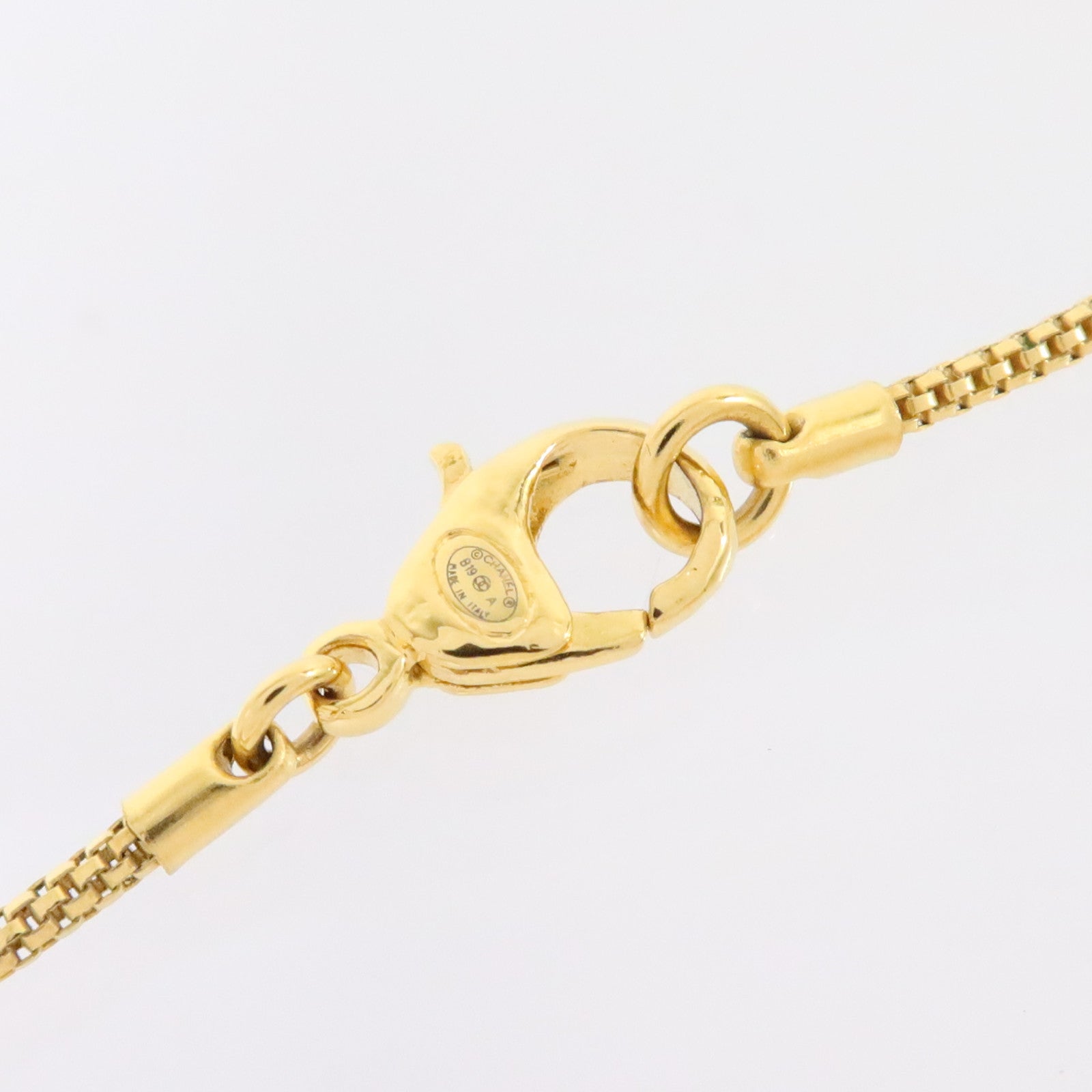 CHANEL PVC/金屬CC Necklace項鏈