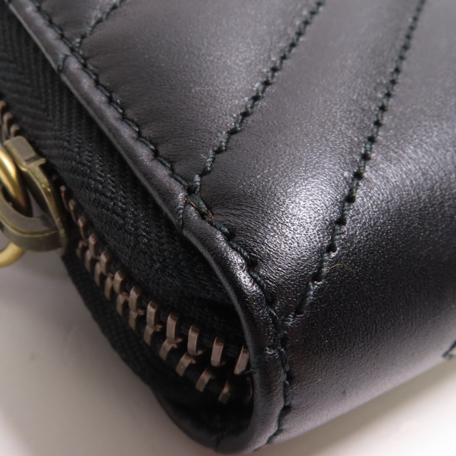 GUCCI 牛皮皮革Wallet金扣錢包