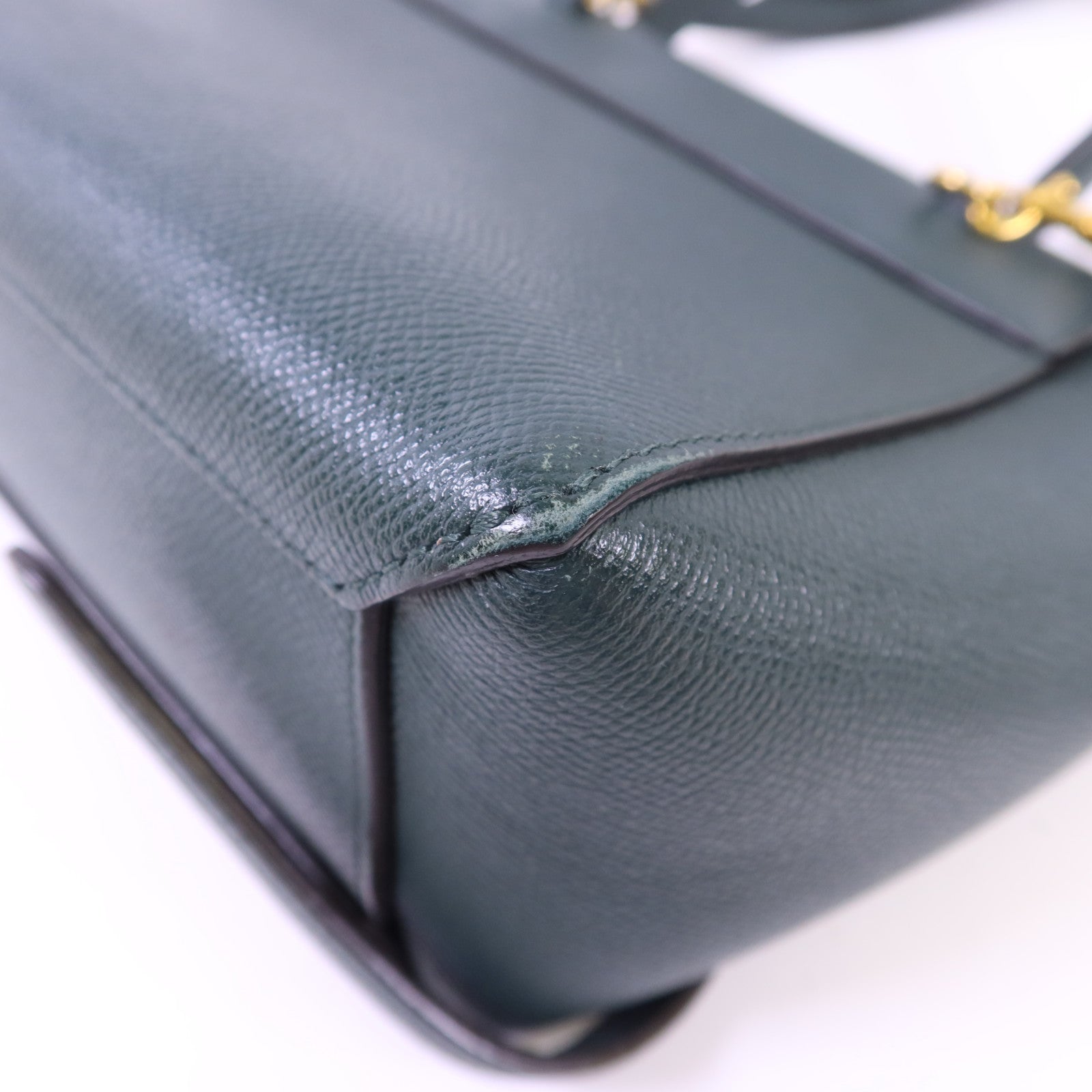 CELINE 牛皮皮革Nano Belt Bag金扣手挽肩背兩用袋