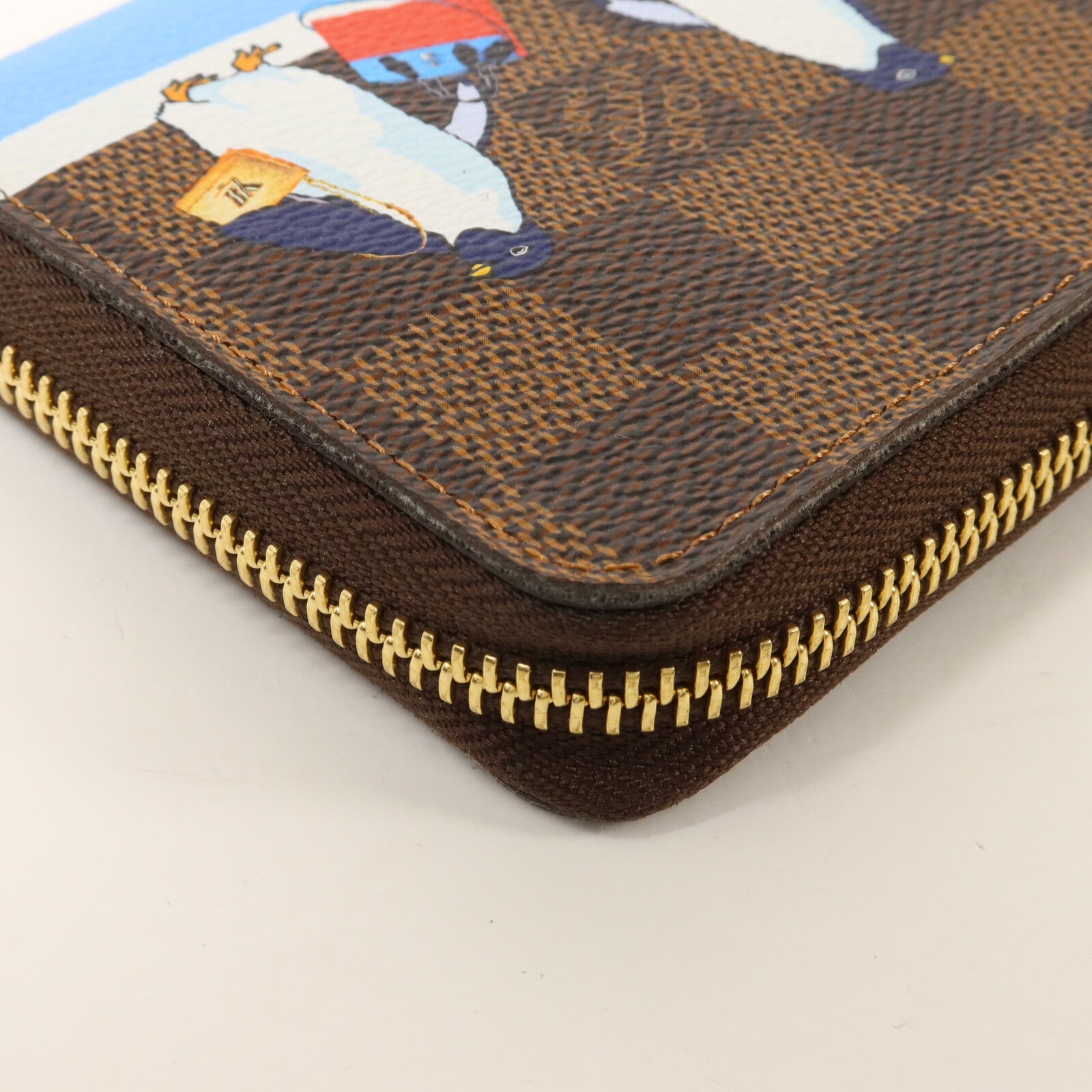 LOUIS VUITTON Damier Portefeuille Clemence長錢包