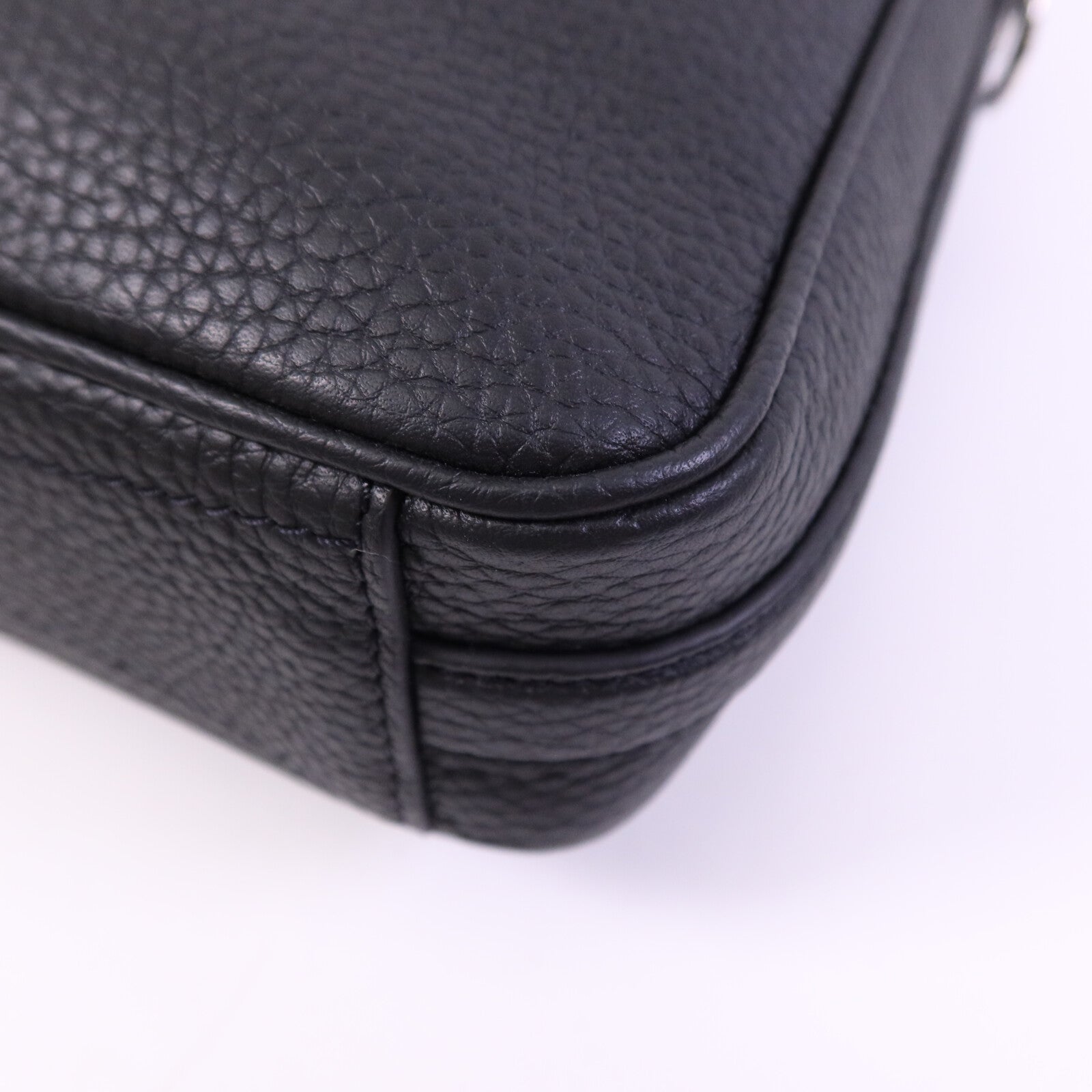 LOUIS VUITTON Taurillon Armand Briefcase銀扣手挽肩背兩用袋