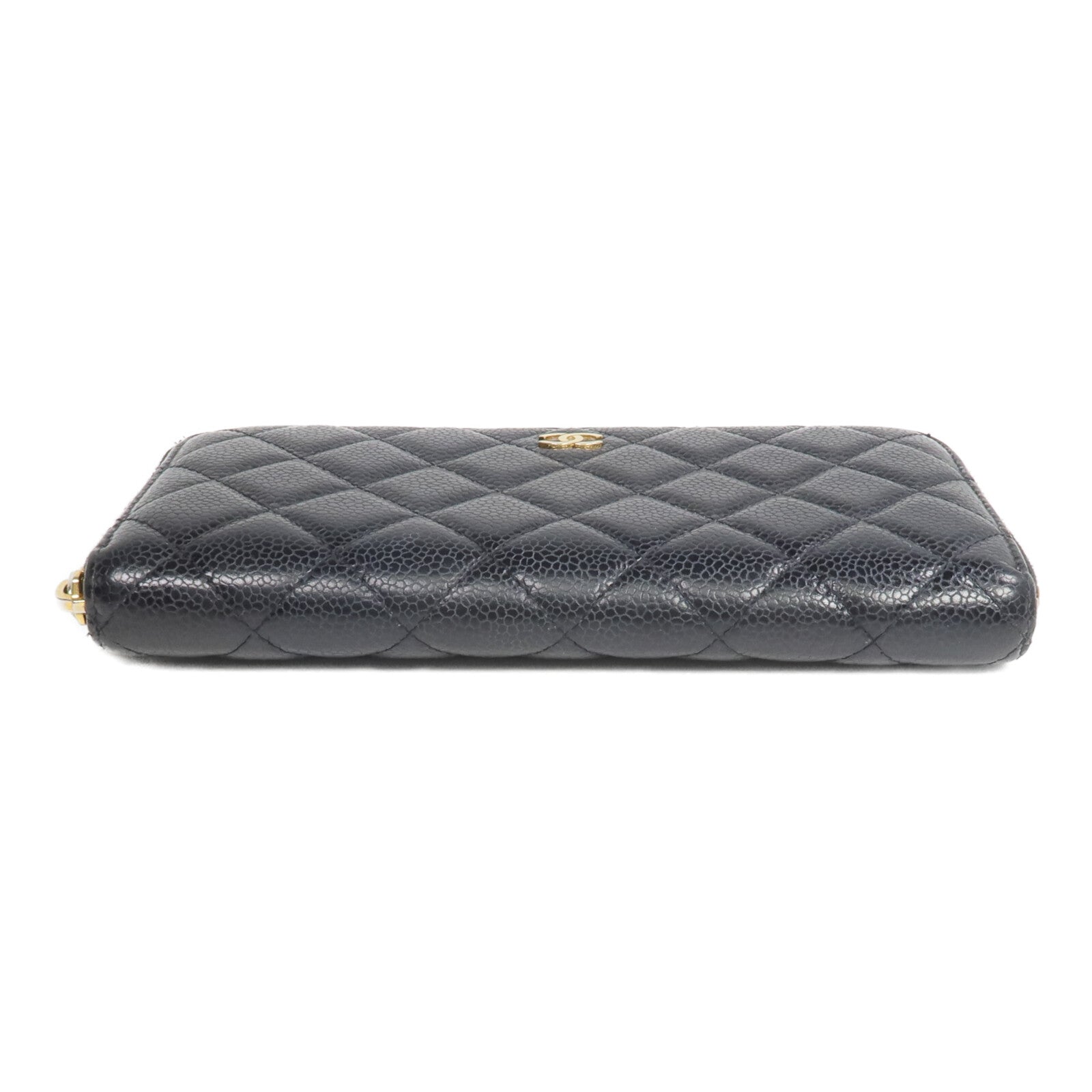 CHANEL 牛皮皮革Zipper Long Wallet長錢包
