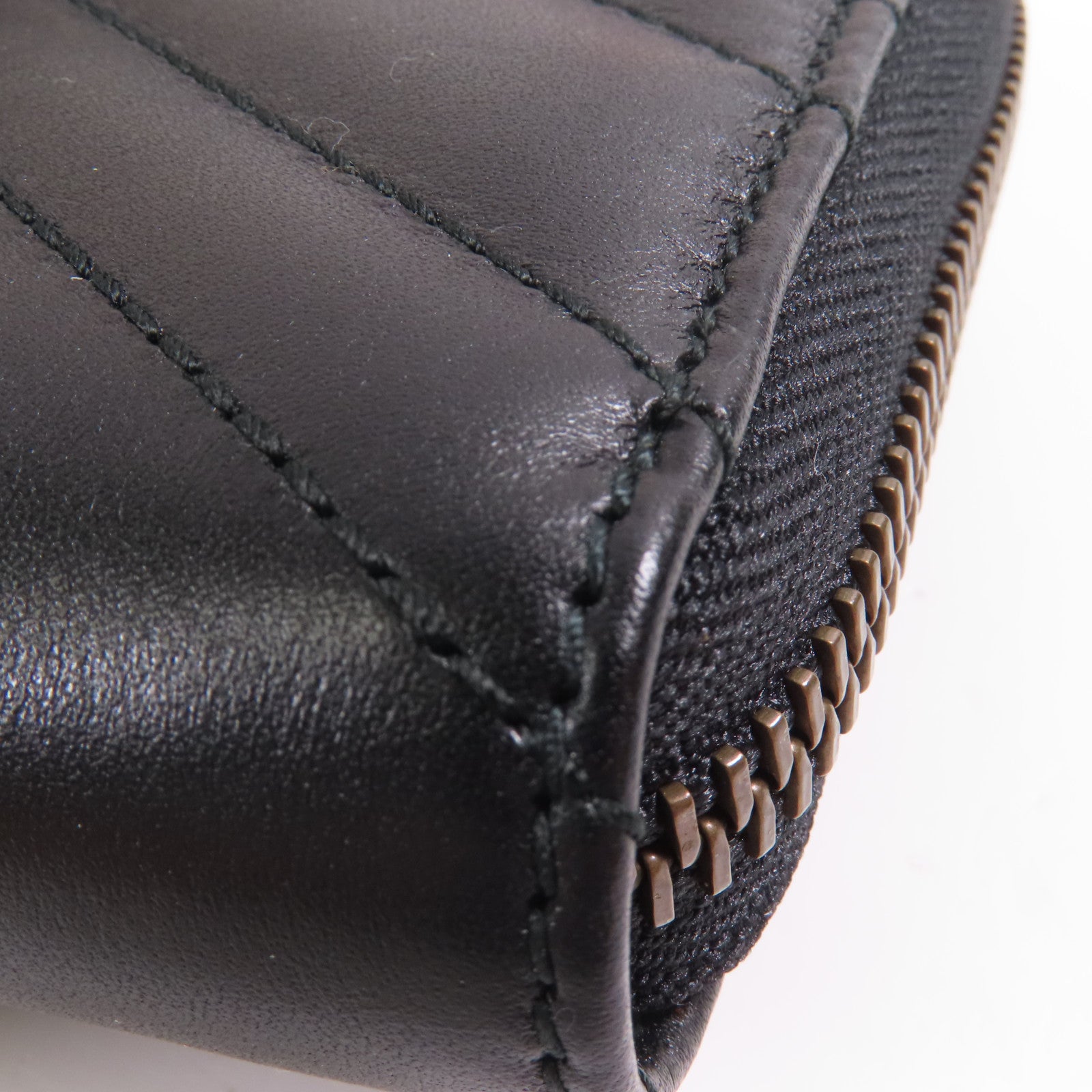 GUCCI 牛皮皮革Wallet金扣錢包