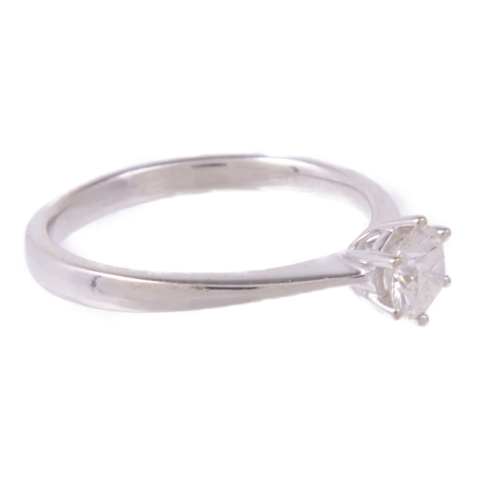 JEWELRY 【激減優惠】18K白金Diamond Ring鑽石戒指US#6.75