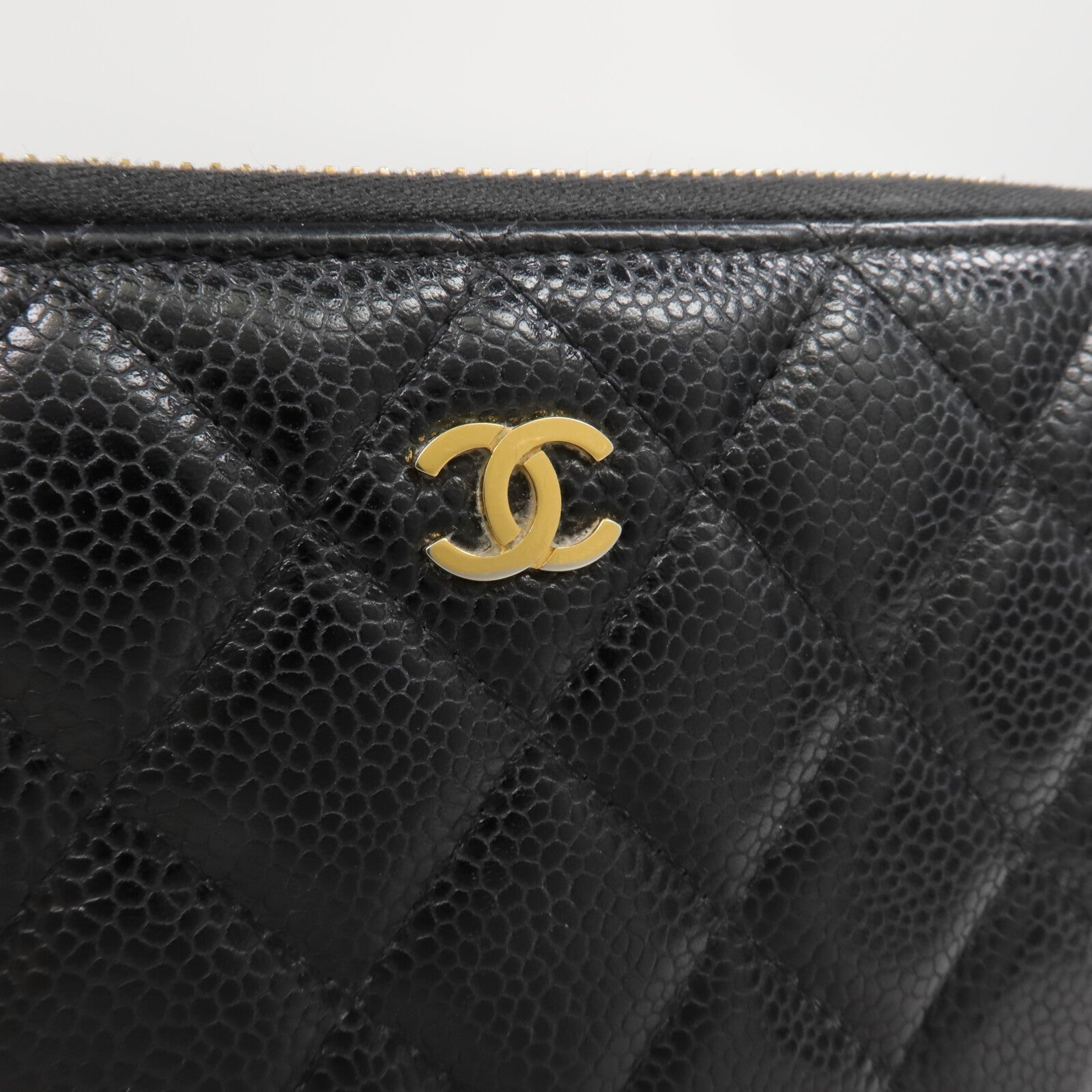 CHANEL 牛皮皮革Zipper Long Wallet長錢包