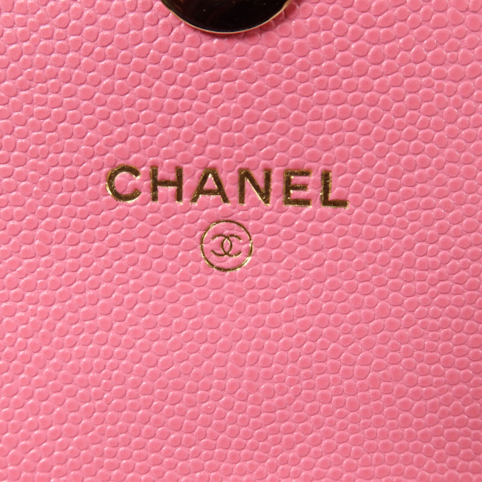CHANEL 牛皮皮革Phone Case With Airpods Chain鏈帶肩背袋