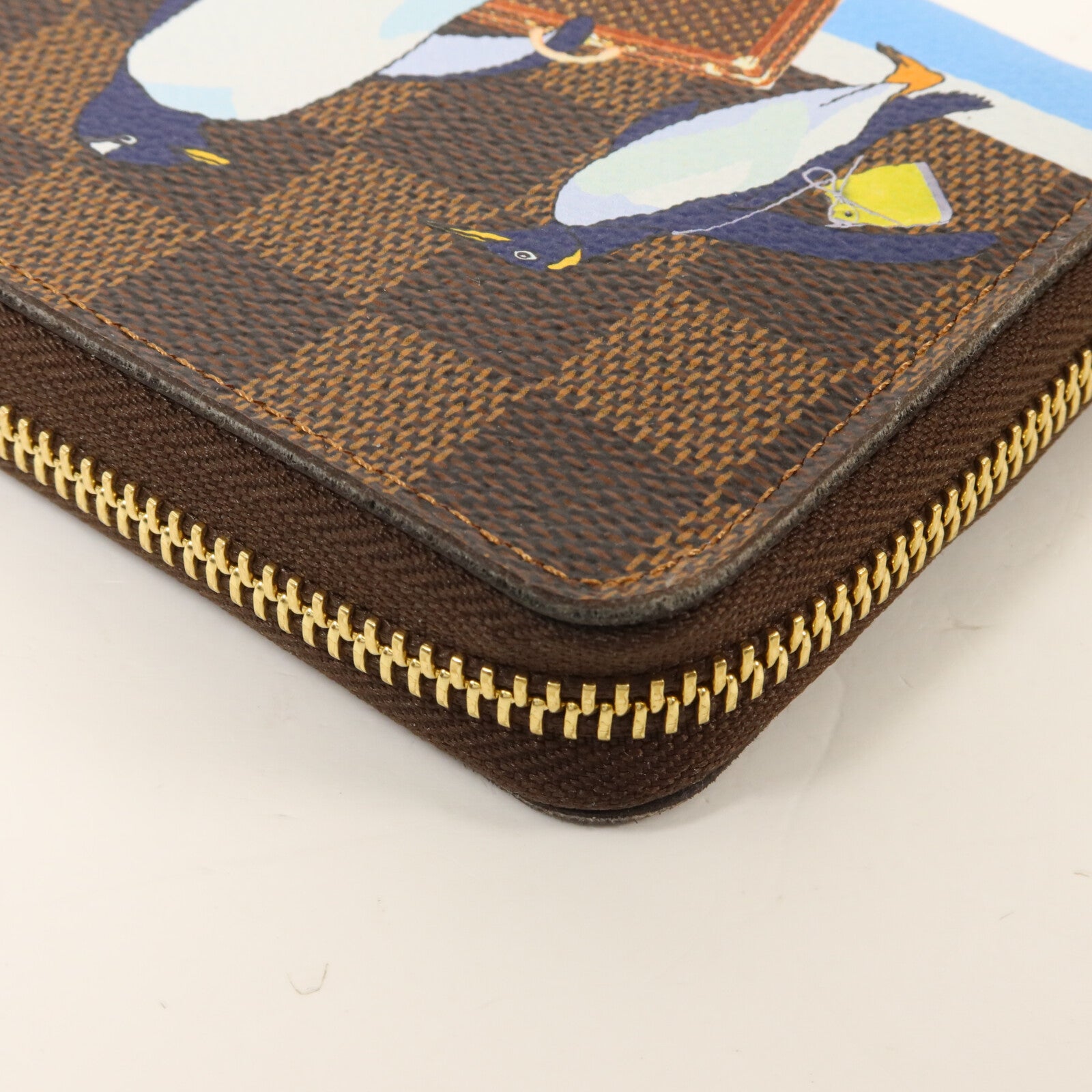 LOUIS VUITTON Damier Portefeuille Clemence長錢包