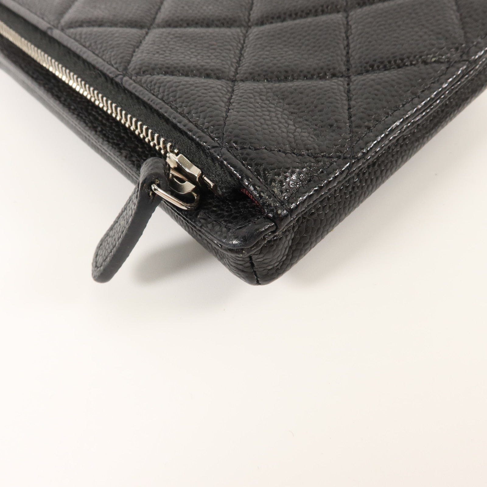 CHANEL 牛皮皮革Classic Phone Holder With Chain銀扣肩背袋