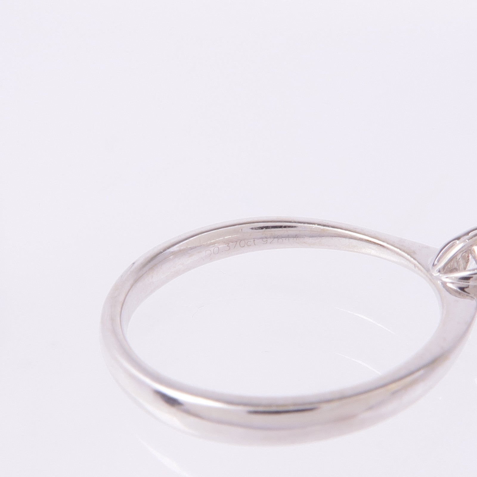 JEWELRY 【激減優惠】18K白金Diamond Ring鑽石戒指US#6.75