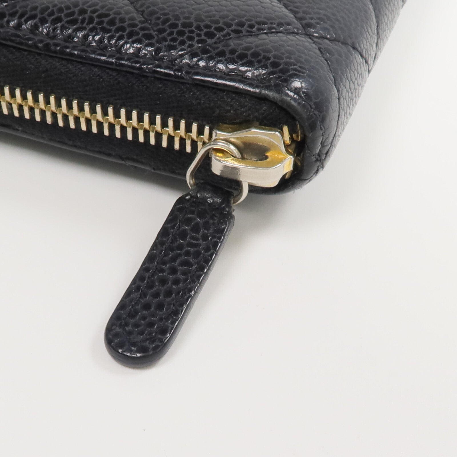 CHANEL 牛皮皮革Zipper Long Wallet長錢包