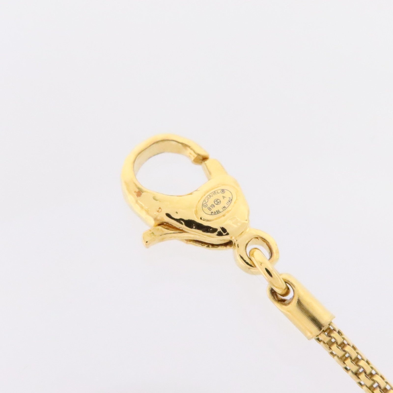 CHANEL PVC/金屬CC Necklace項鏈