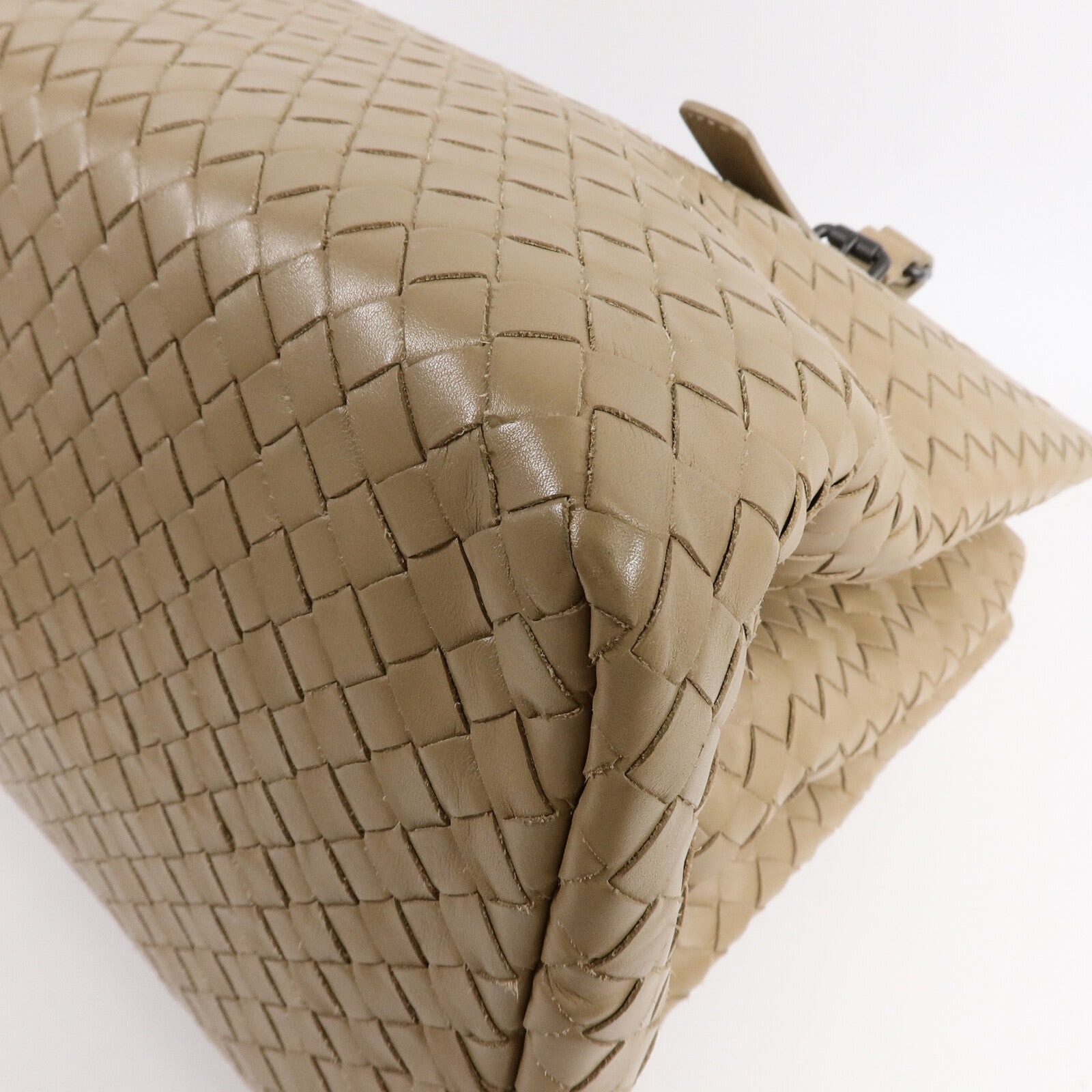 BOTTEGA VENETA 羊皮皮革Roma Medium手挽袋