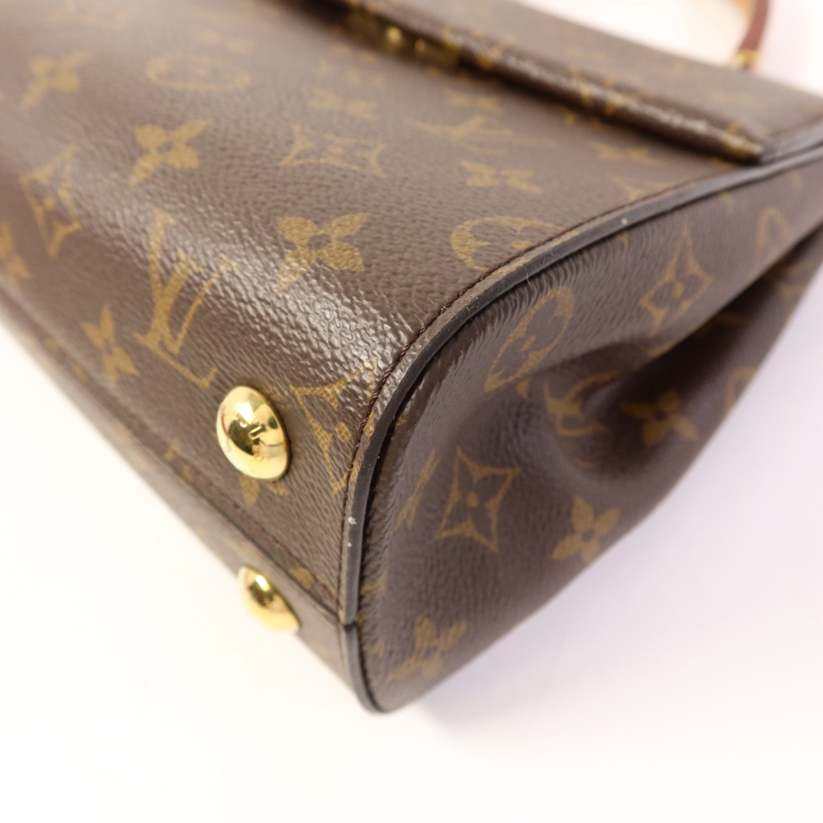 LOUIS VUITTON Monogram Cluny BB金扣手挽肩背兩用袋