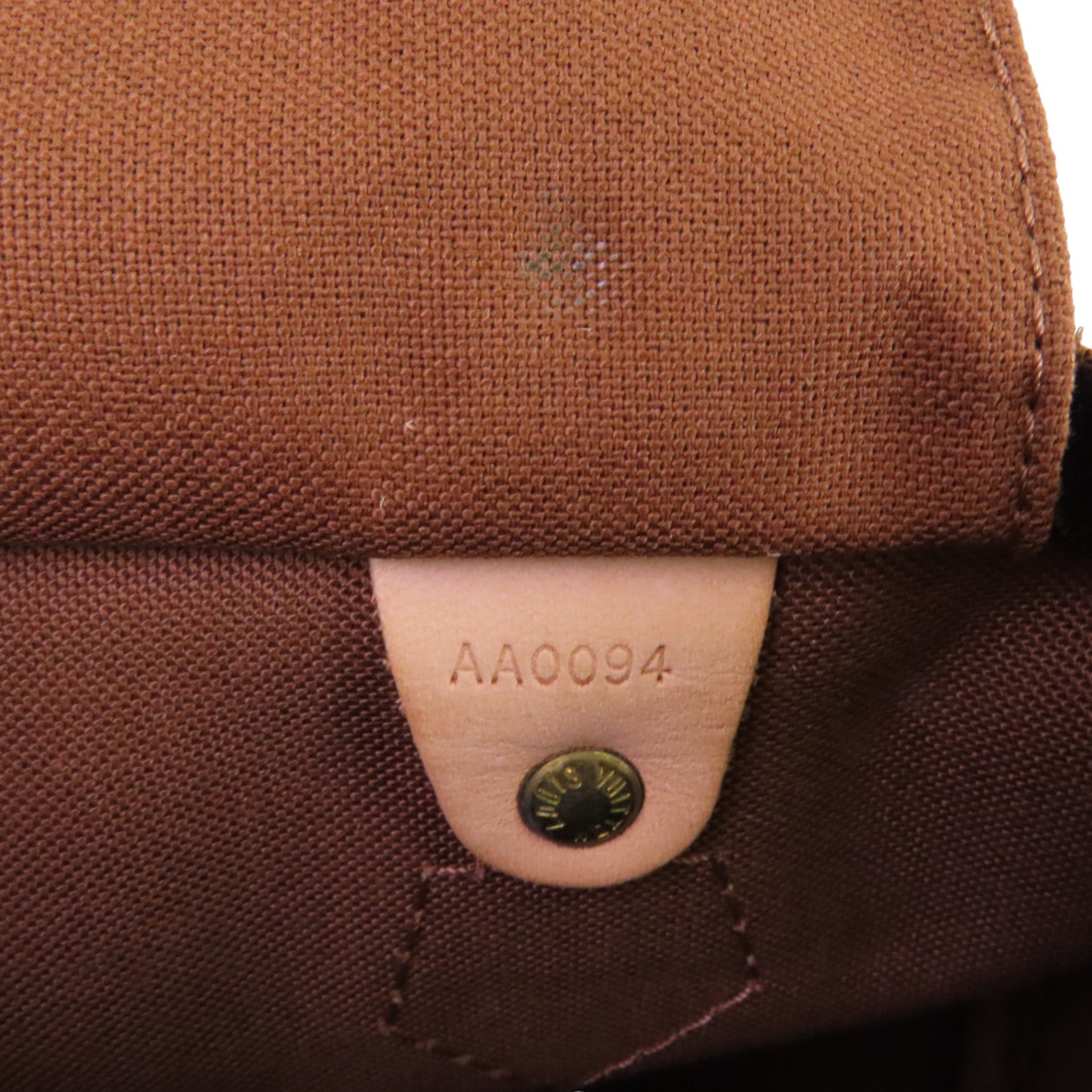 LOUIS VUITTON Monogram Speedy 30金扣手挽袋