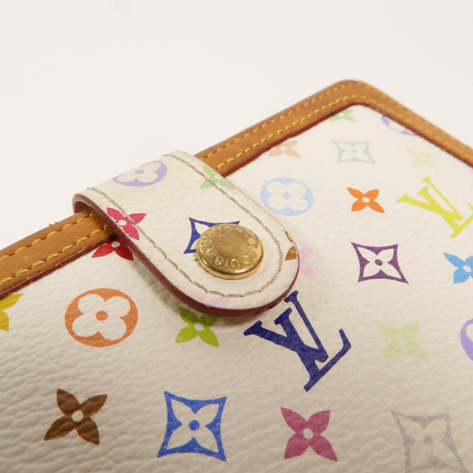 LOUIS VUITTON Monogram Multicolore Takashi Murakami Portefeuille Viennois錢包