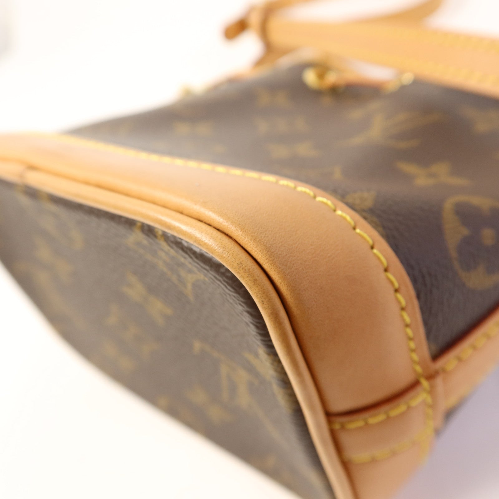 LOUIS VUITTON Monogram Nano Noe金扣手挽肩背兩用袋