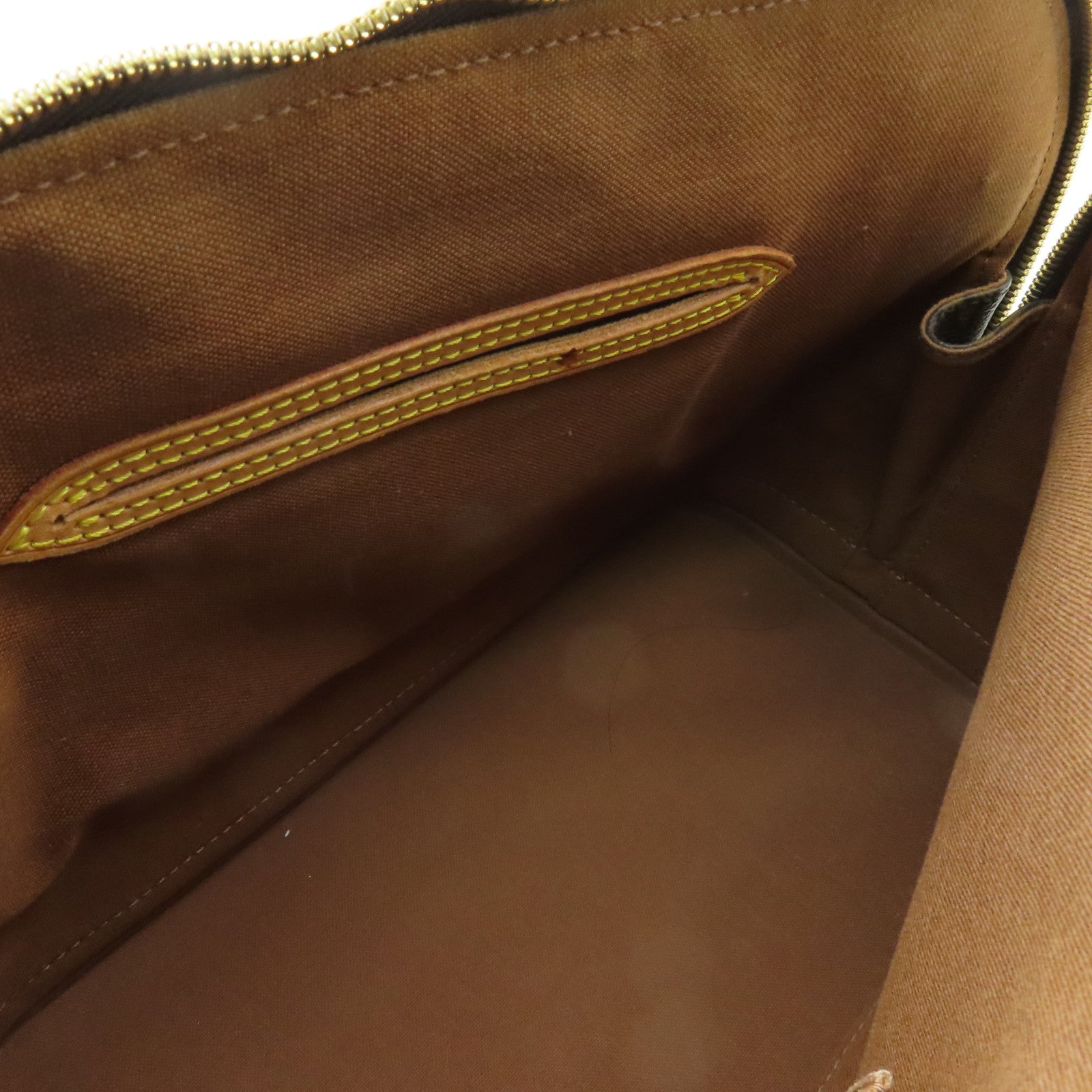 LOUIS VUITTON 【激減優惠】Monogram Alma MM金扣手挽袋棕色