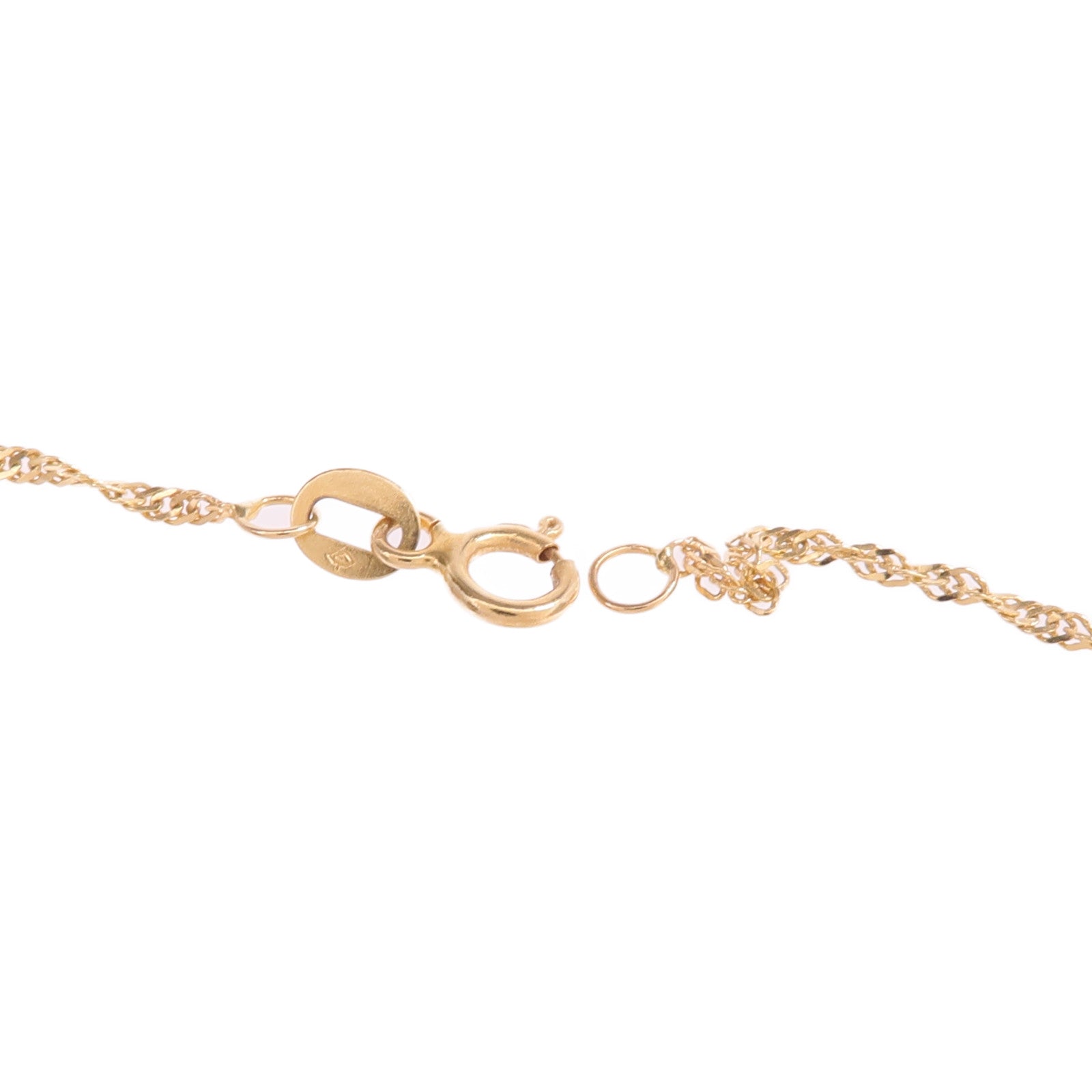 JEWELRY 14K黃金Citrine Diamond Necklace黄水晶/鑽石項鍊