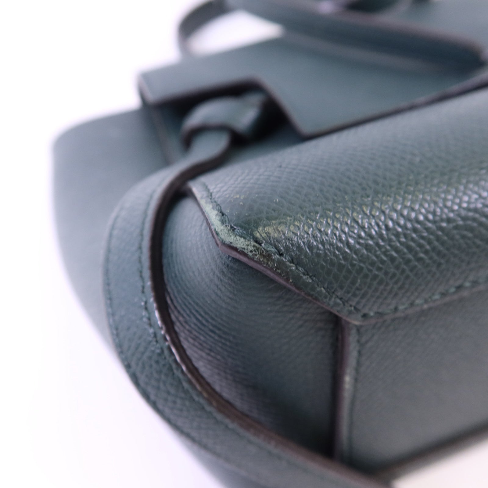 CELINE 牛皮皮革Nano Belt Bag金扣手挽肩背兩用袋