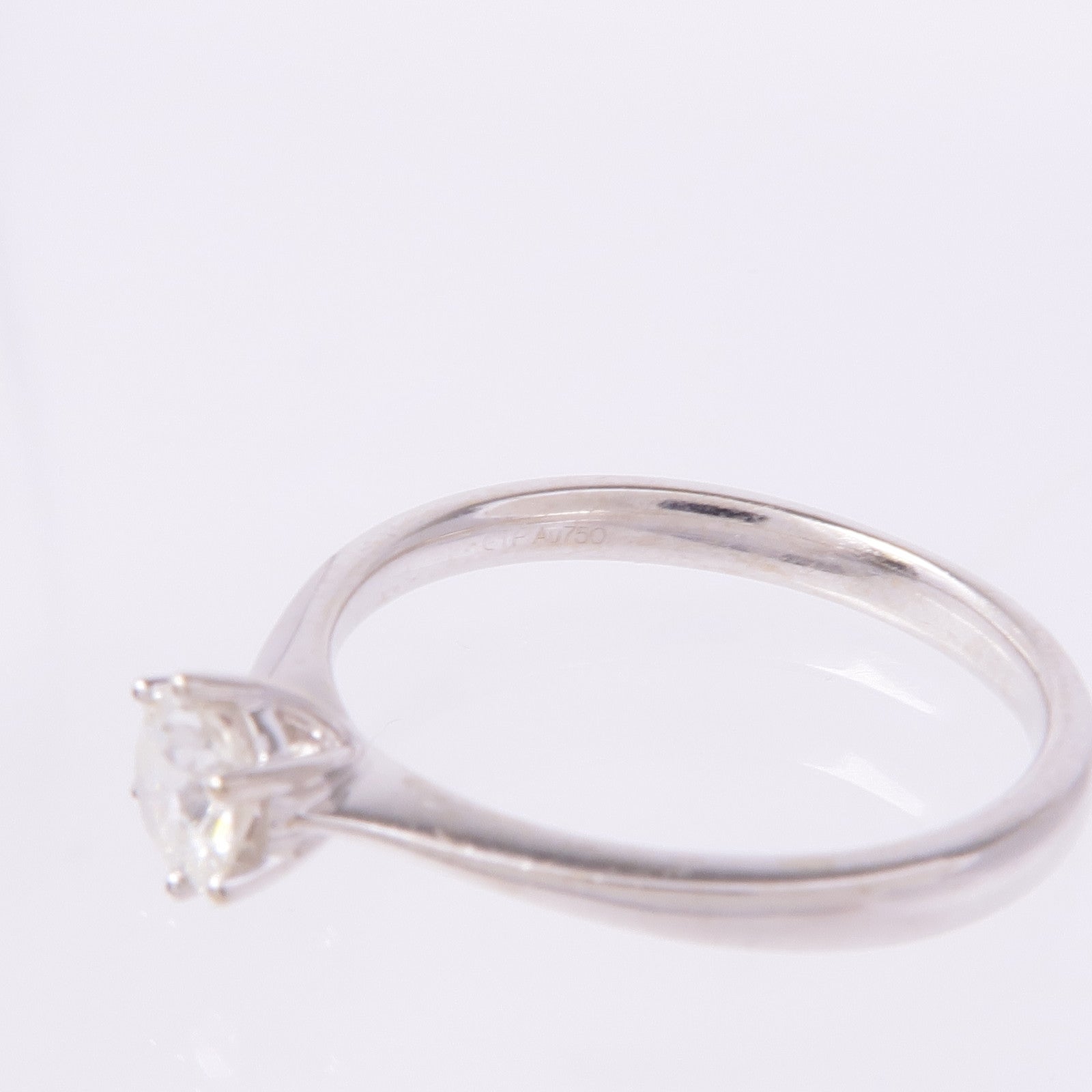 JEWELRY 【激減優惠】18K白金Diamond Ring鑽石戒指US#6.75