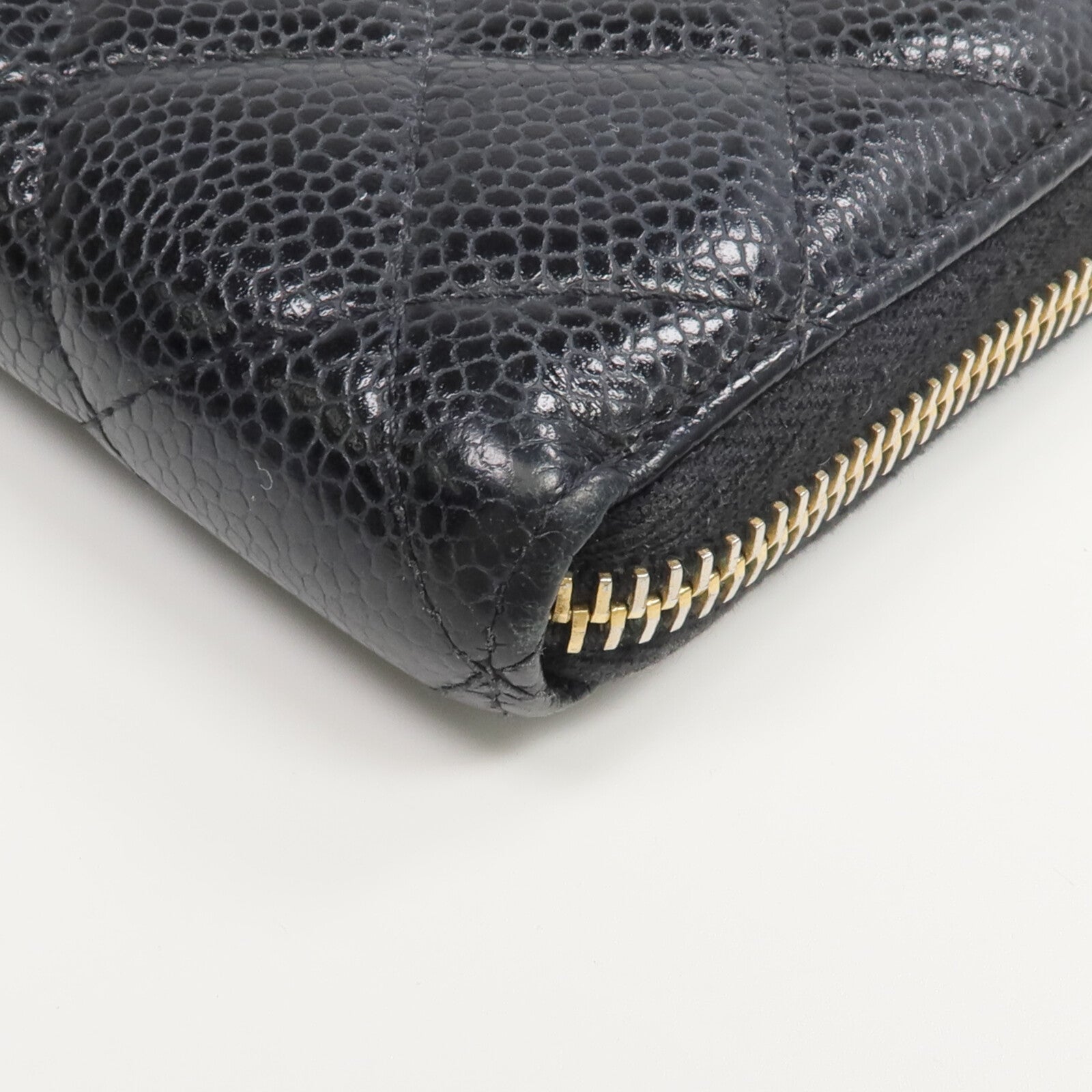 CHANEL 牛皮皮革Zipper Long Wallet長錢包