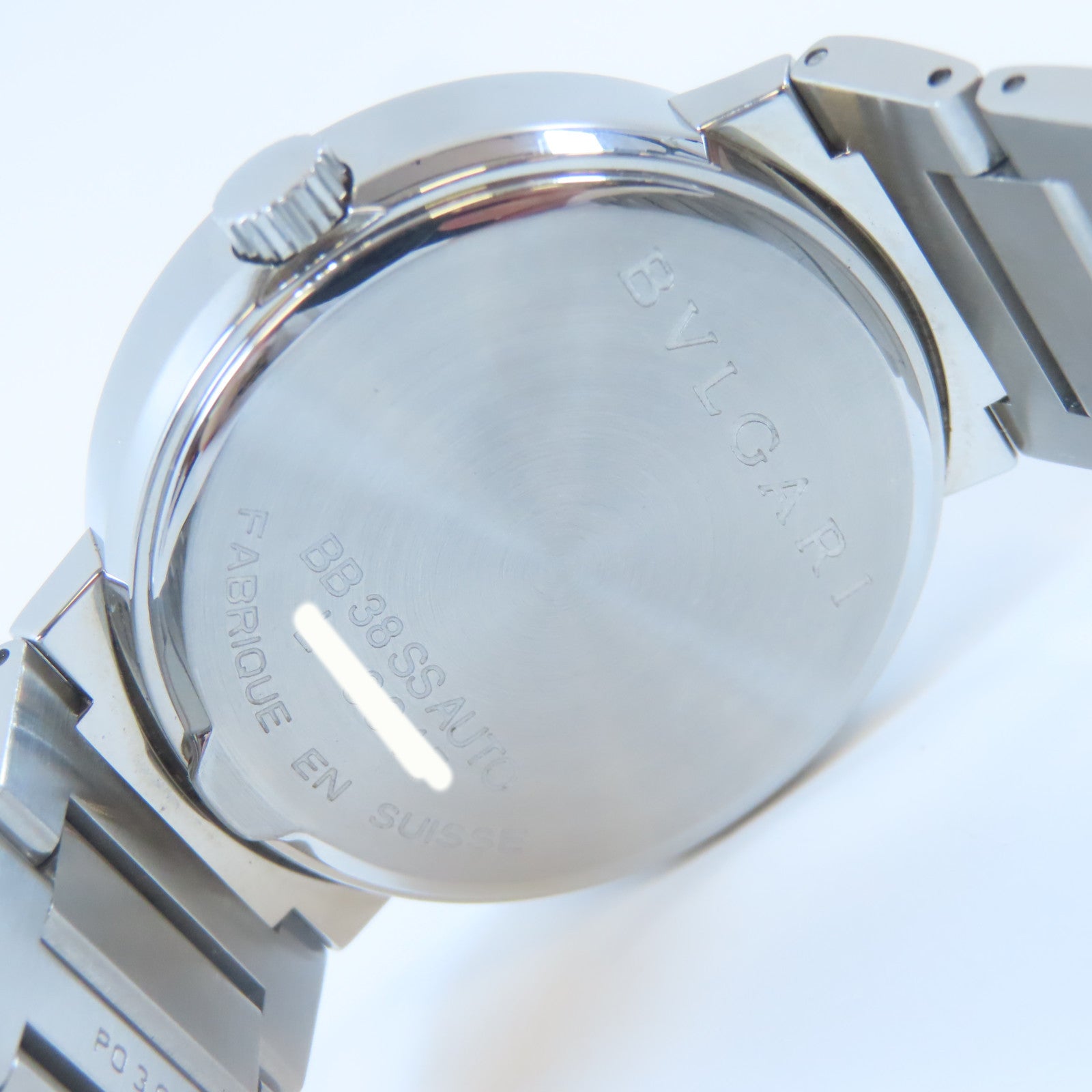BVLGARI Bvlgari Bvlgari不鏽鋼手錶自動機芯黑色