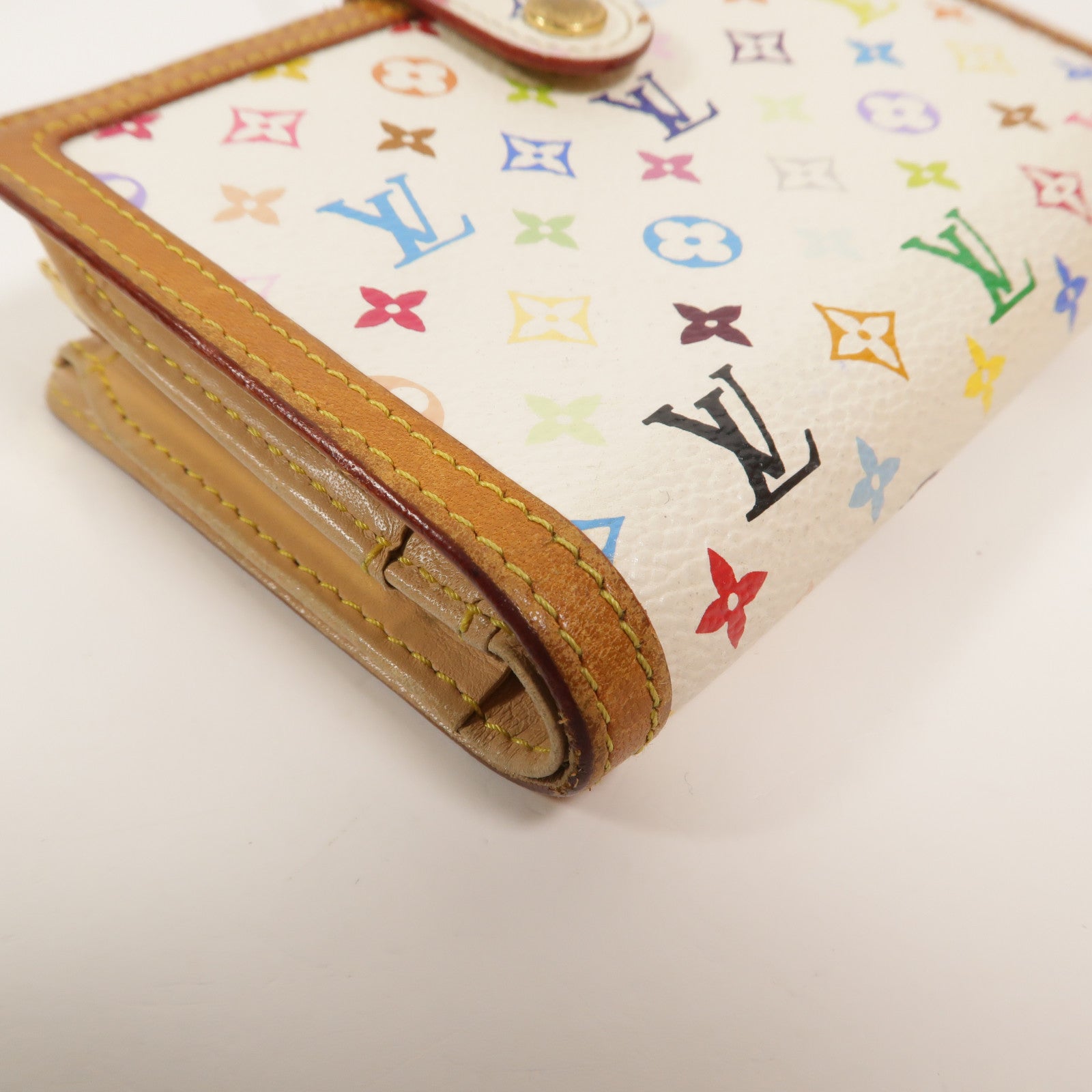 LOUIS VUITTON Monogram Multicolore Takashi Murakami Portefeuille Viennois錢包