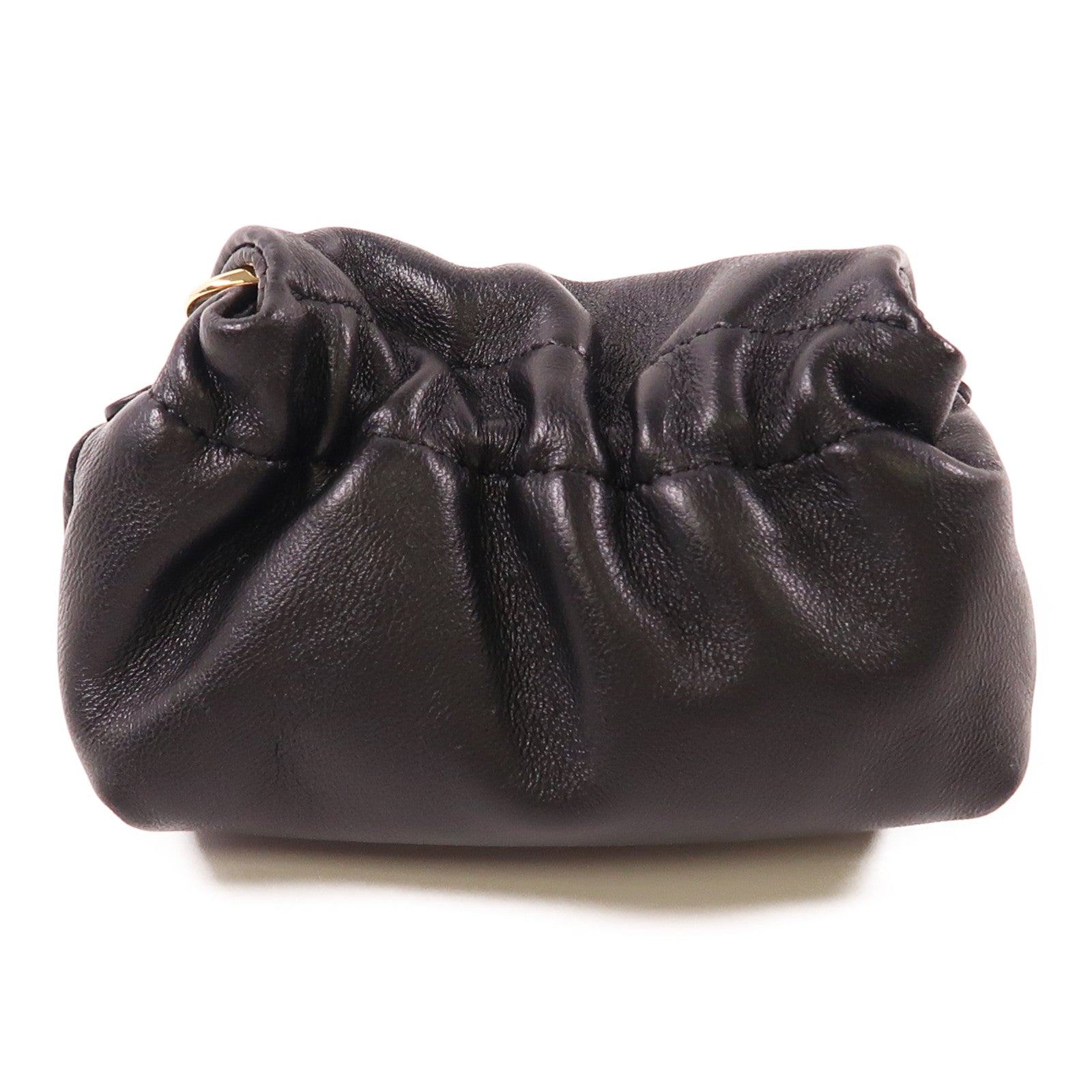 FENDI 羊皮皮革Mamma Baguette Mini Bag金扣肩背袋