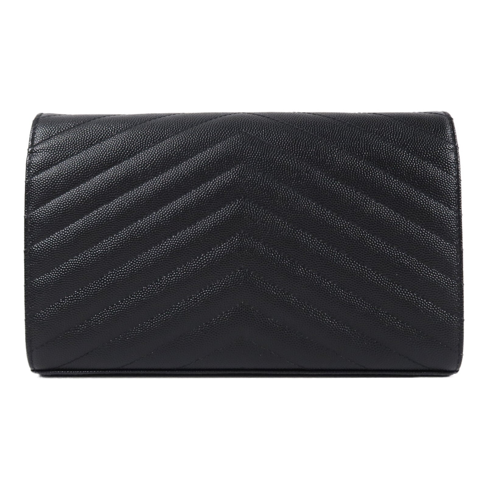 YVES SAINT LAURENT 牛皮皮革Cassandre Envelope鏈帶肩背袋