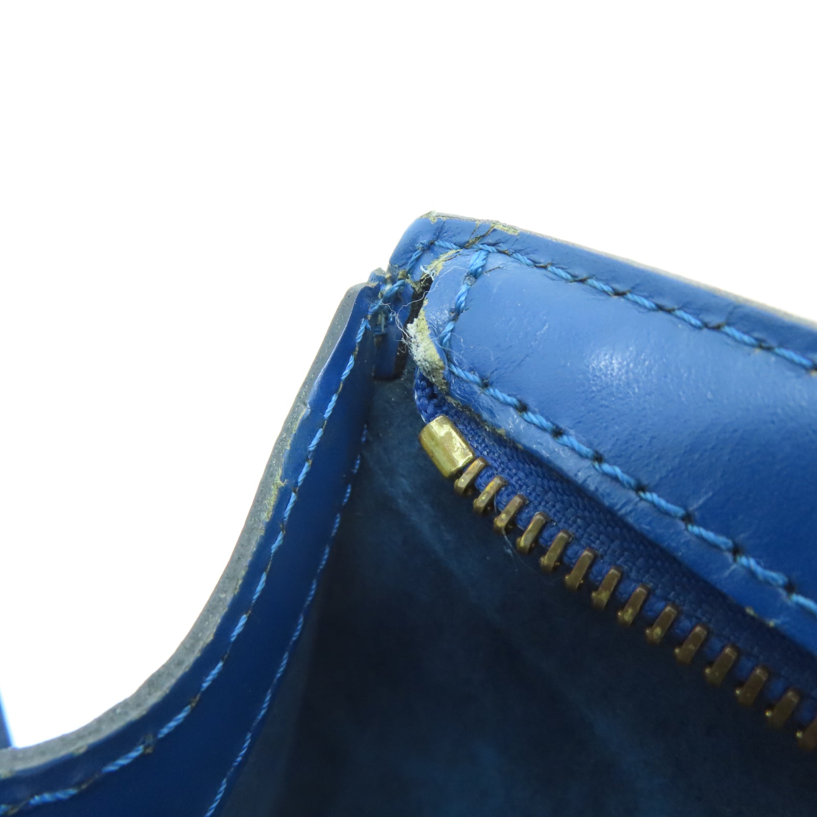 LOUIS VUITTON 【激減優惠】Epi Saint Jacques Shopping Bag金扣肩背袋藍色