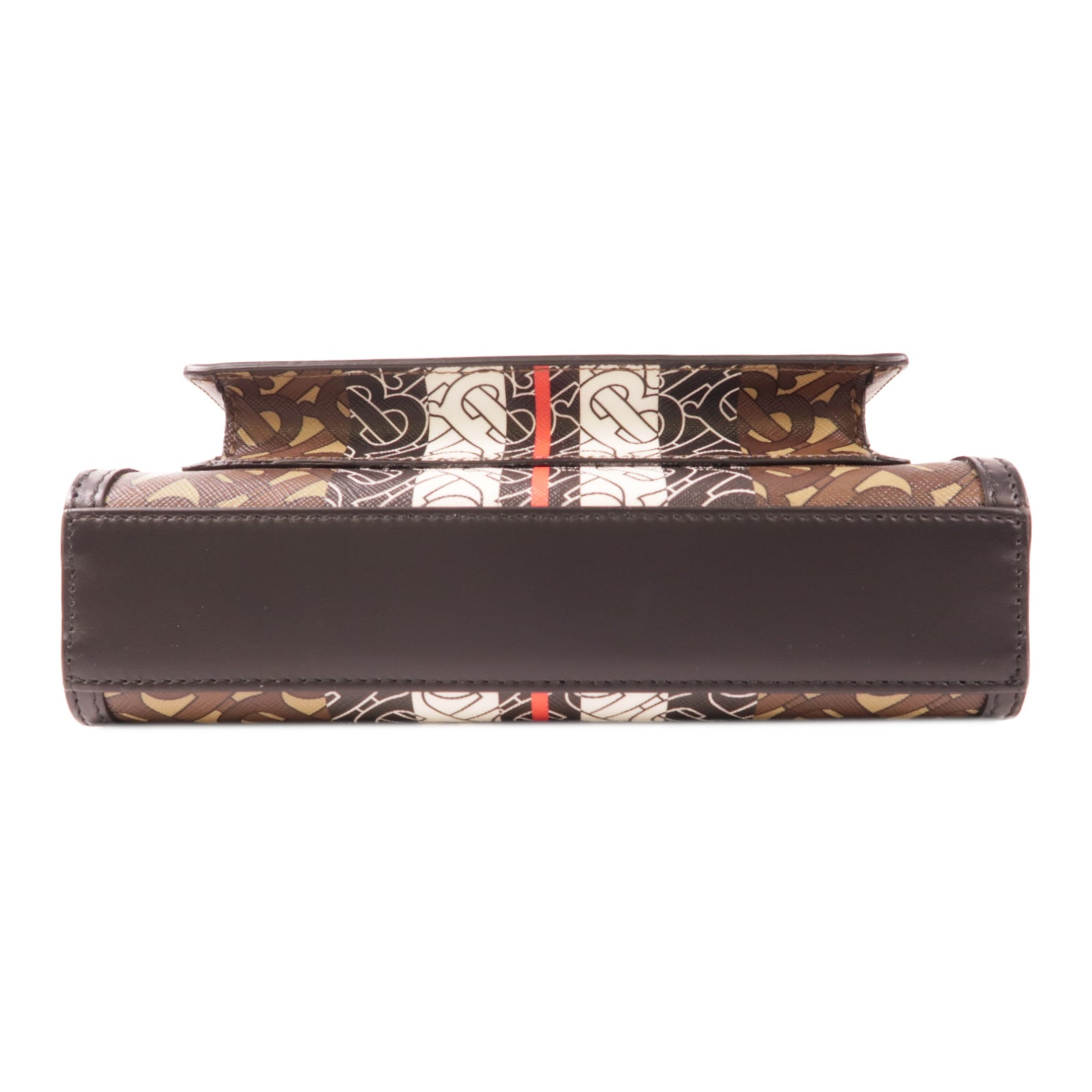 BURBERRY 塗層帆布Shoulder Bag金扣手挽肩背兩用袋