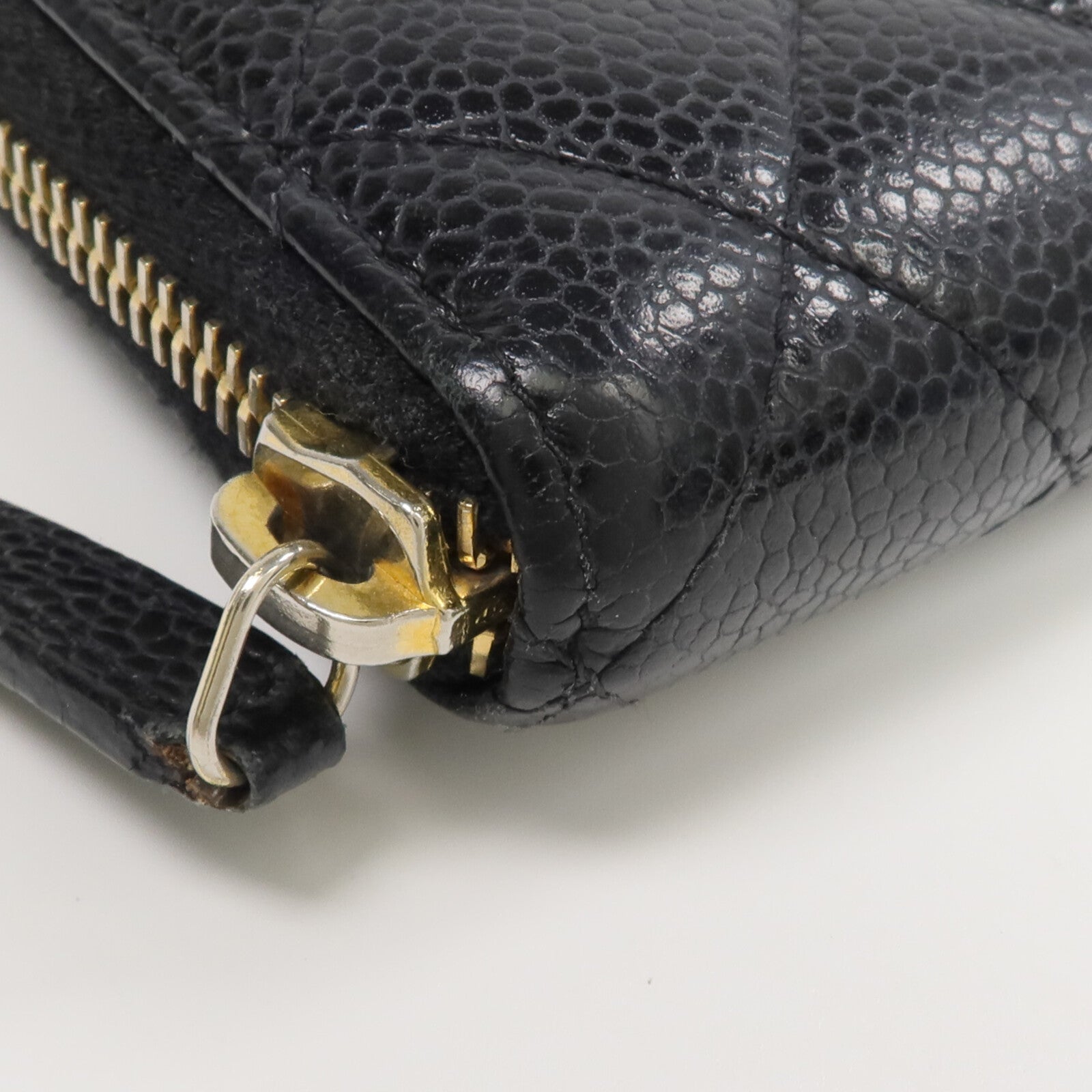 CHANEL 牛皮皮革Zipper Long Wallet長錢包